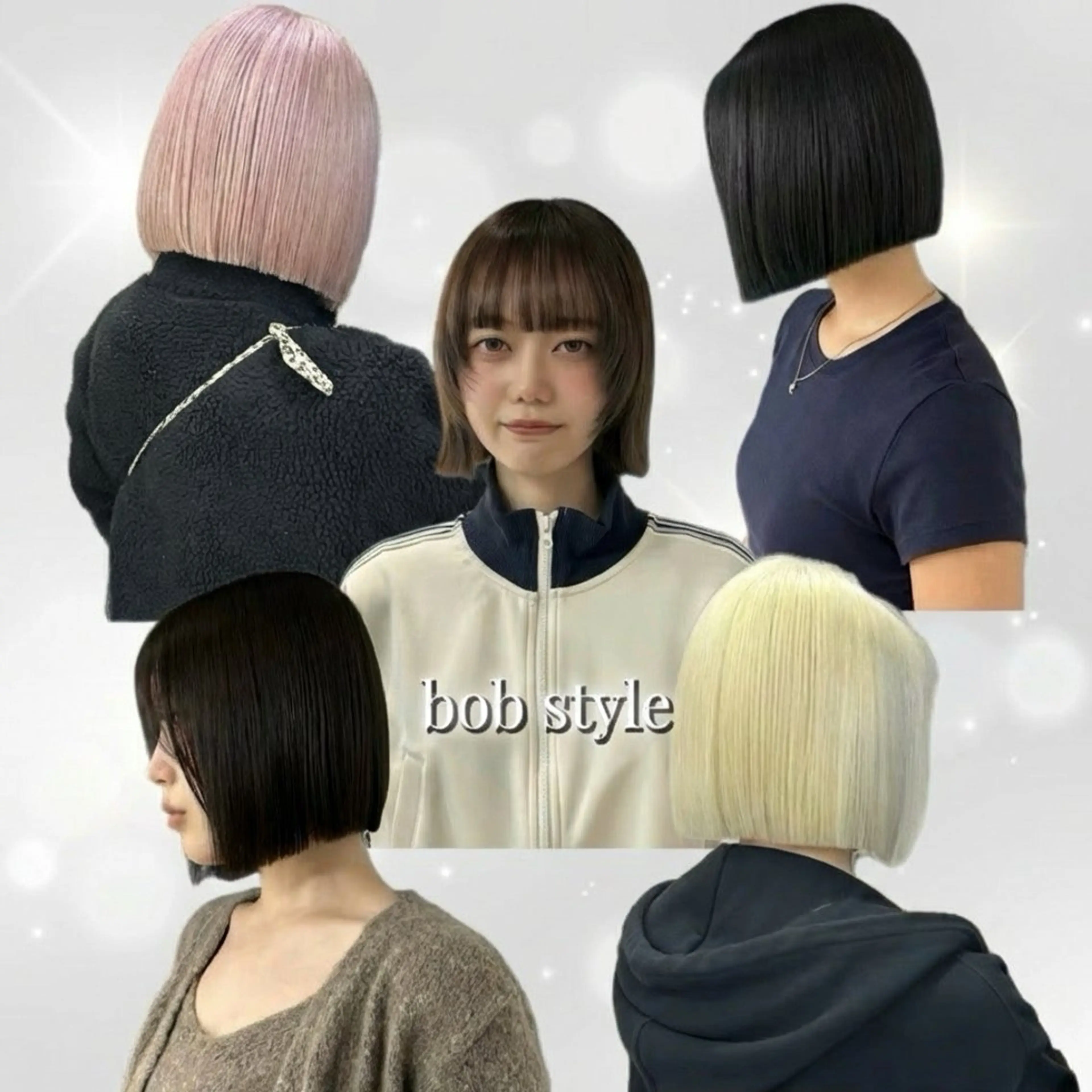 ショート ボブ 似合わせカット カット トリートメント えり 堀江/ボブ /レイヤー/艶髪のヘアスタイル