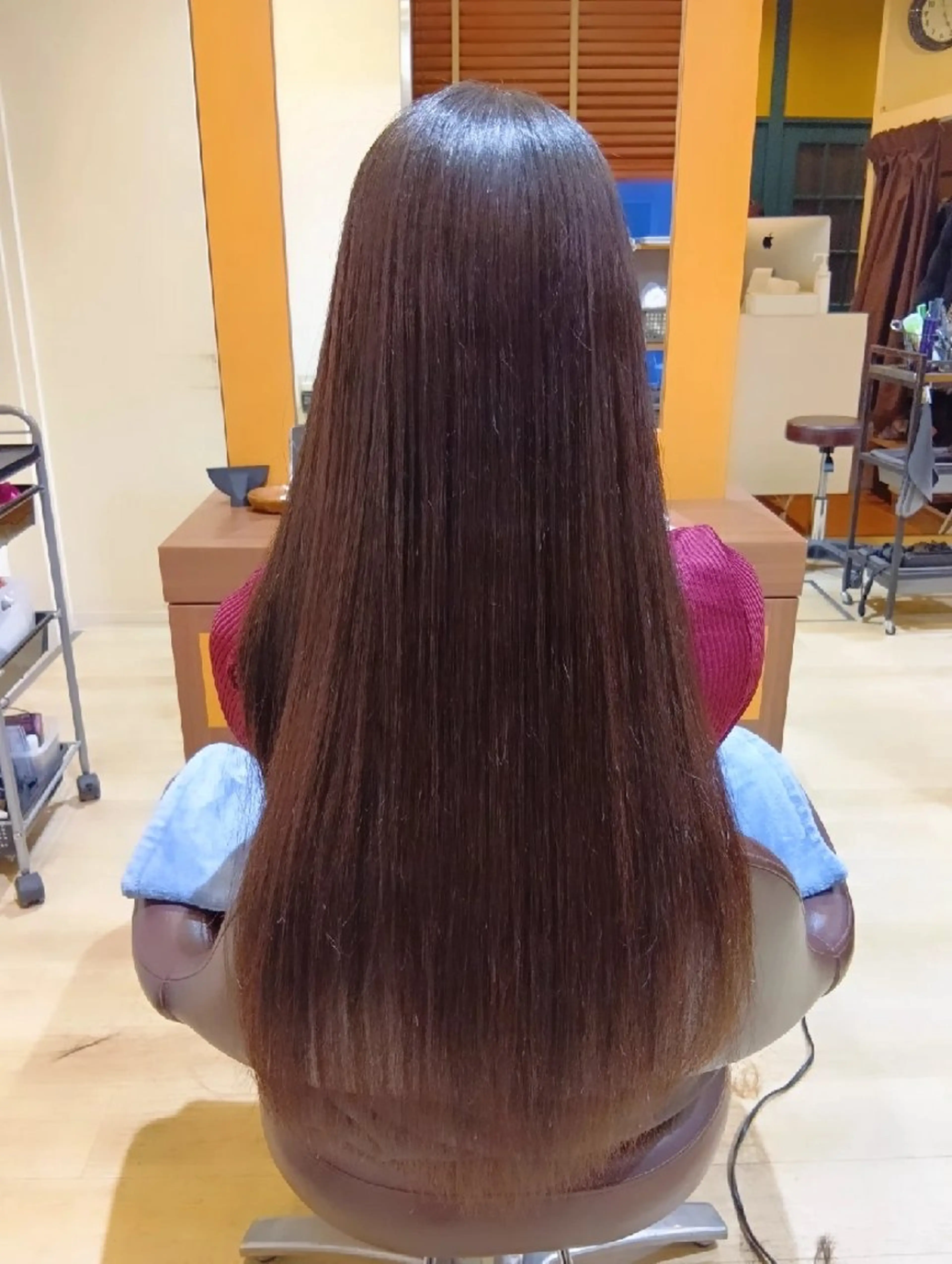 ロング 縮毛矯正 トリートメント カット 小林暢🌟Orque 髪質改善サロン🌙のヘアスタイル