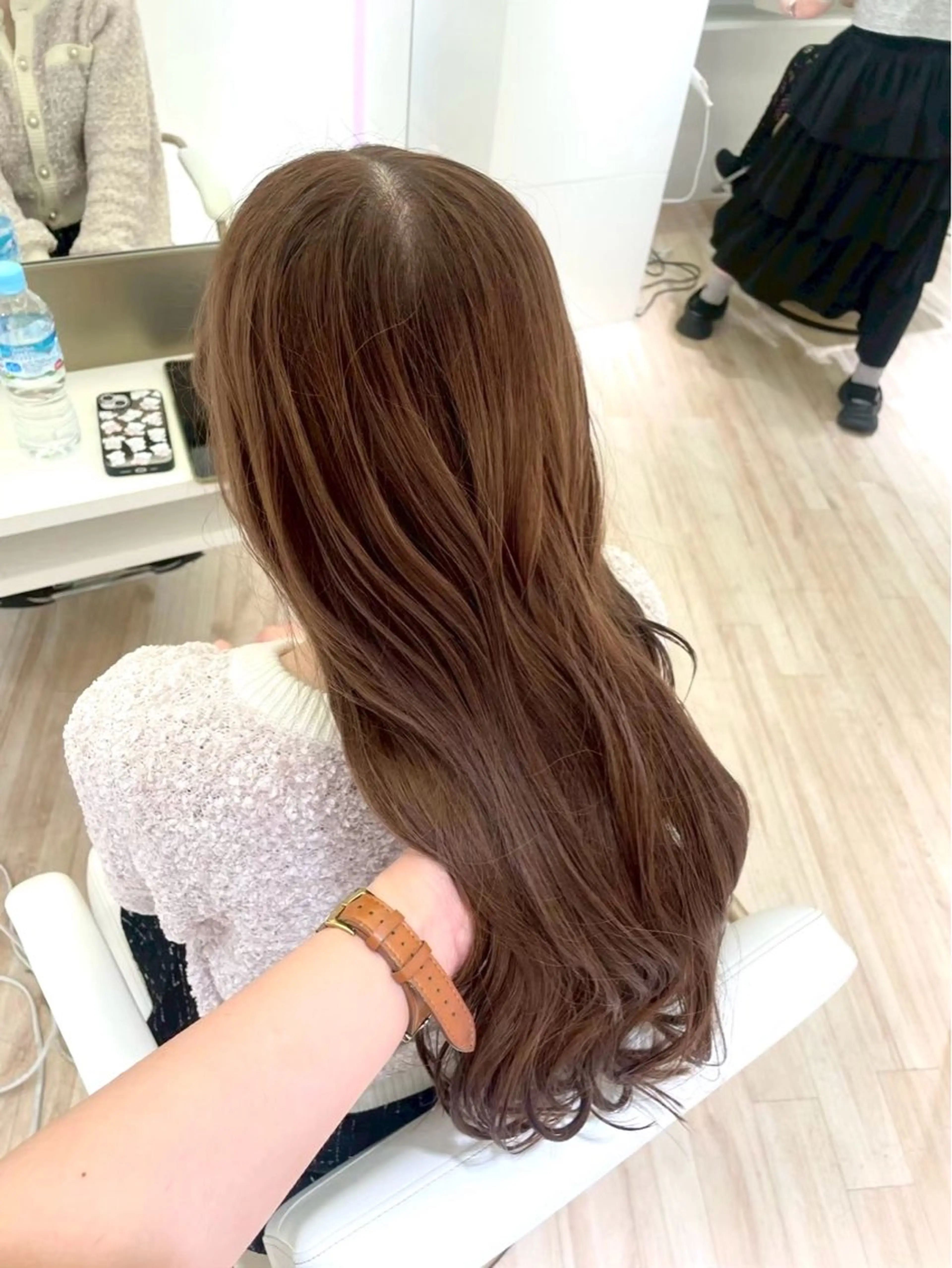 ロング カラー ヘアカラー parvemix平野 真央🎀💞のヘアスタイル