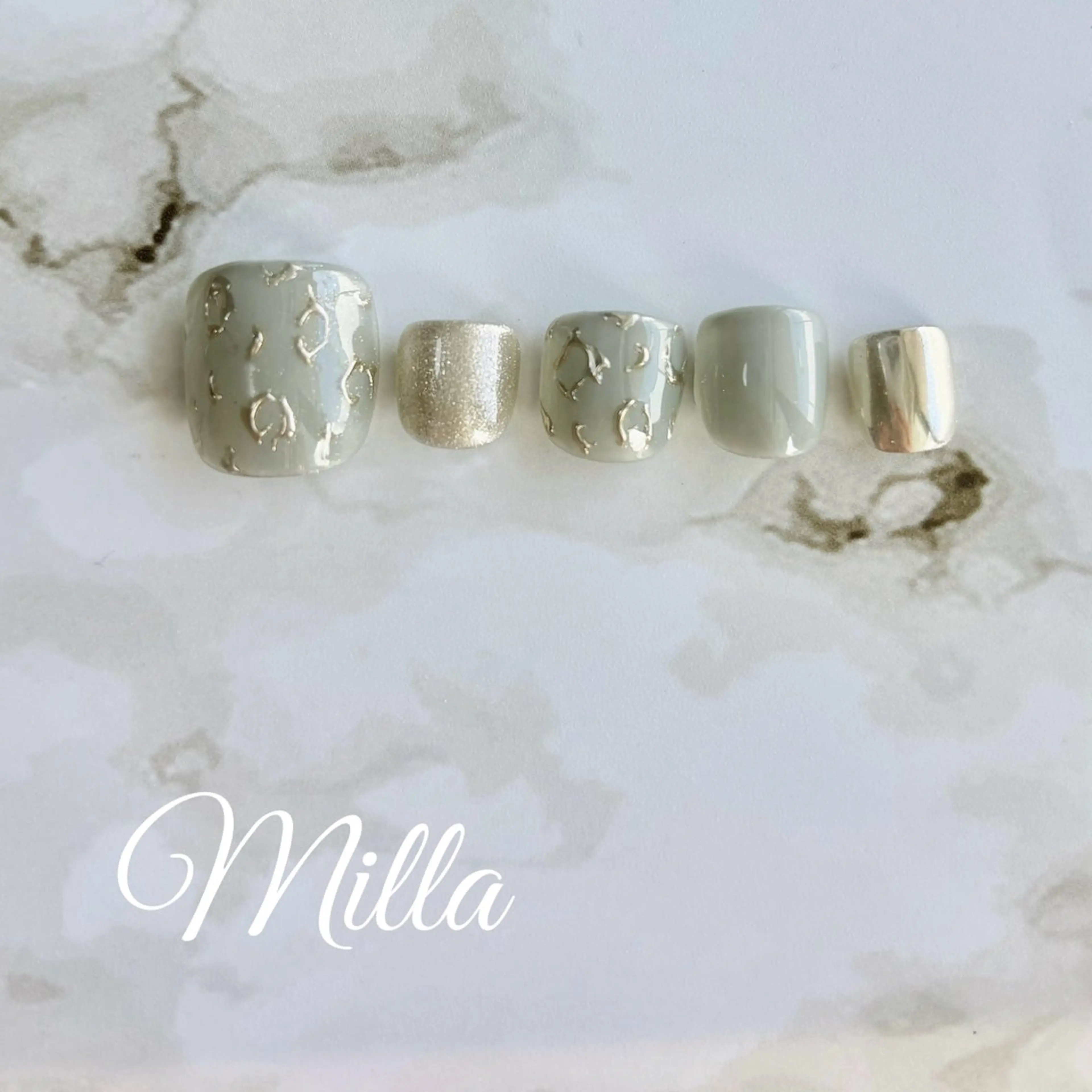 ネイル フットネイル Nail Salon Milla / ミラのネイルデザイン