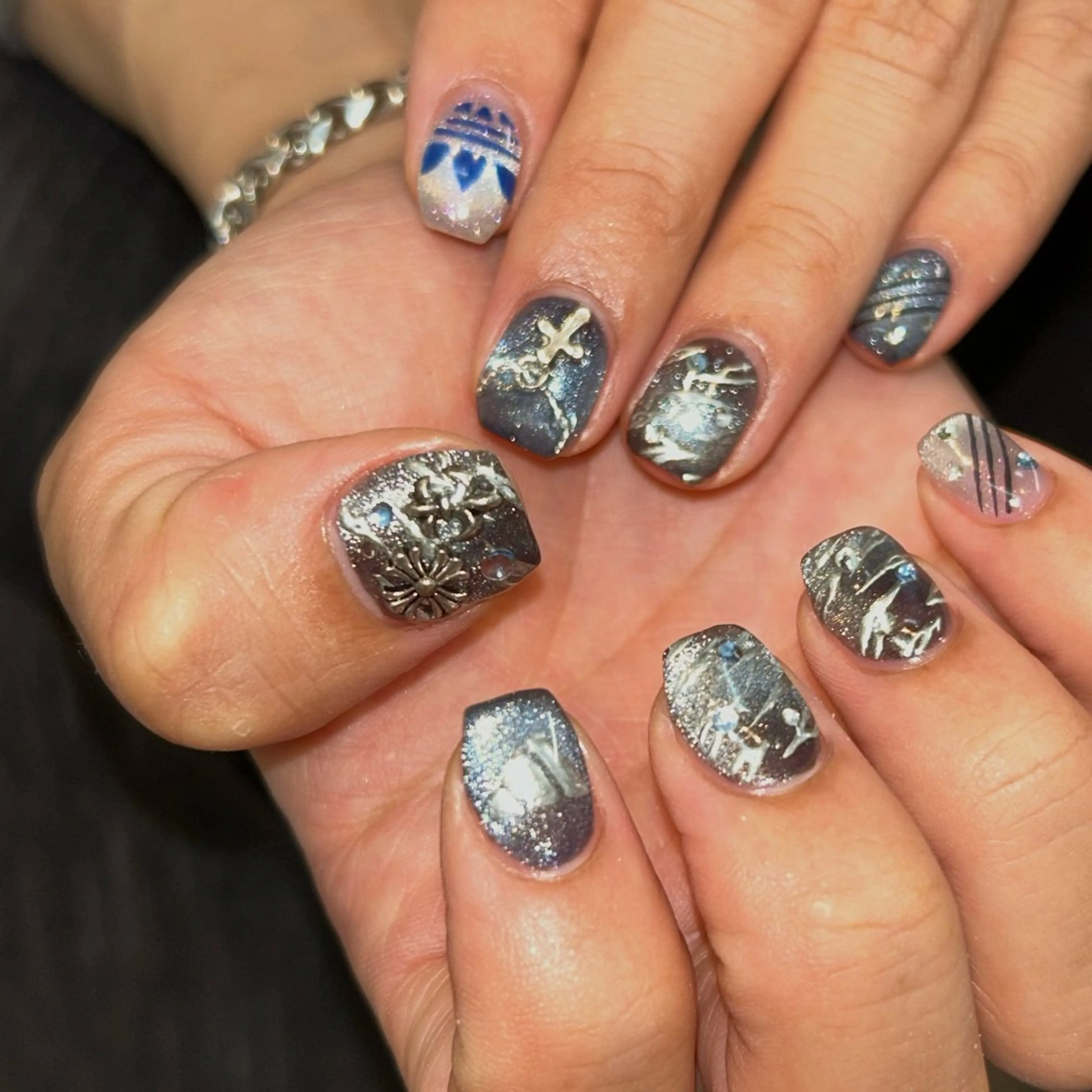 ネイル アニマル柄 ハンドネイル 新宿🐋Balena nail/JURIのネイルデザイン