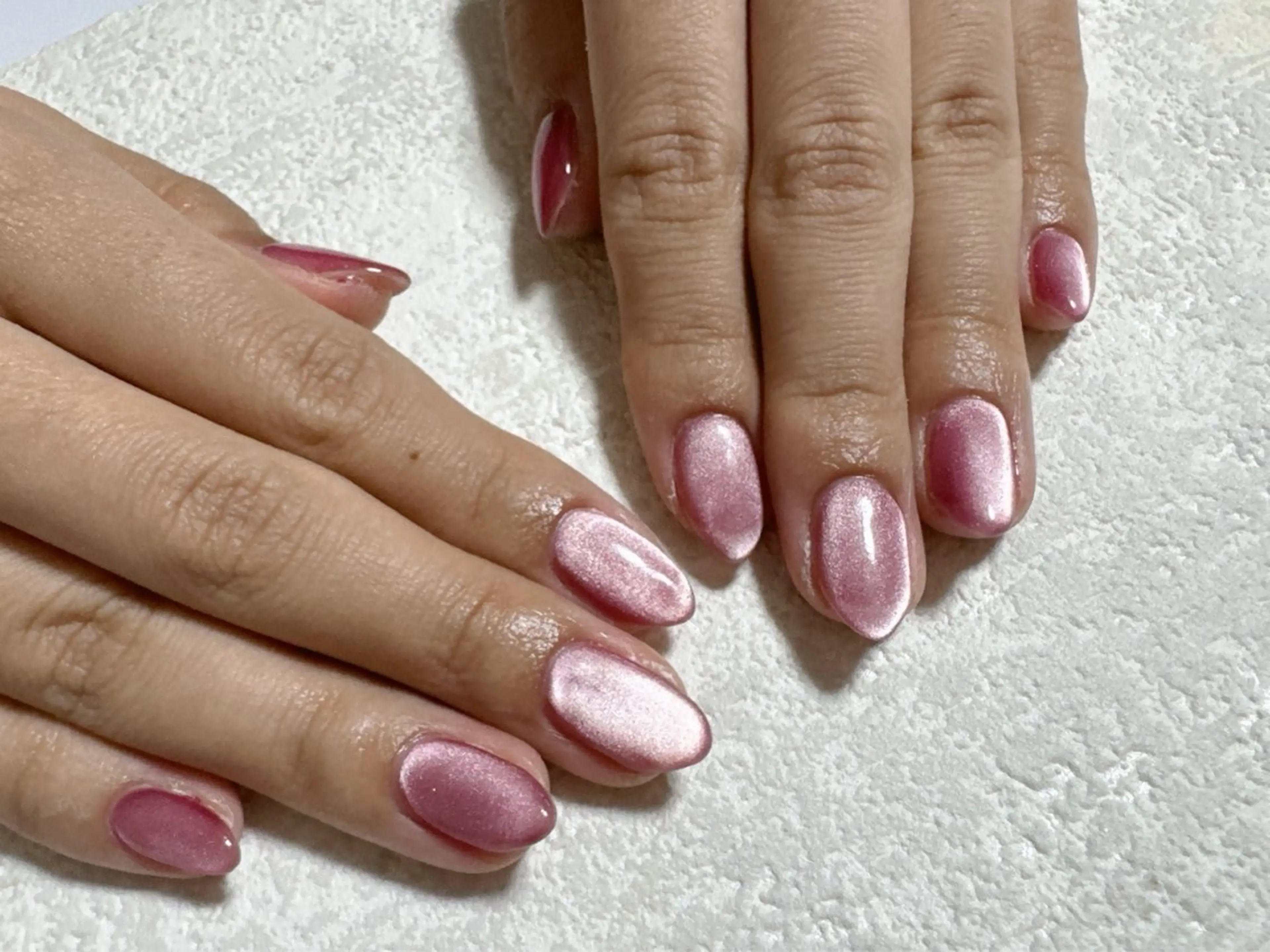 ネイル オーロラネイル フットネイル フレンチネイル ジェルネイル 韓国ネイル ハンドネイル kiki nail たまプラーザのネイルデザイン