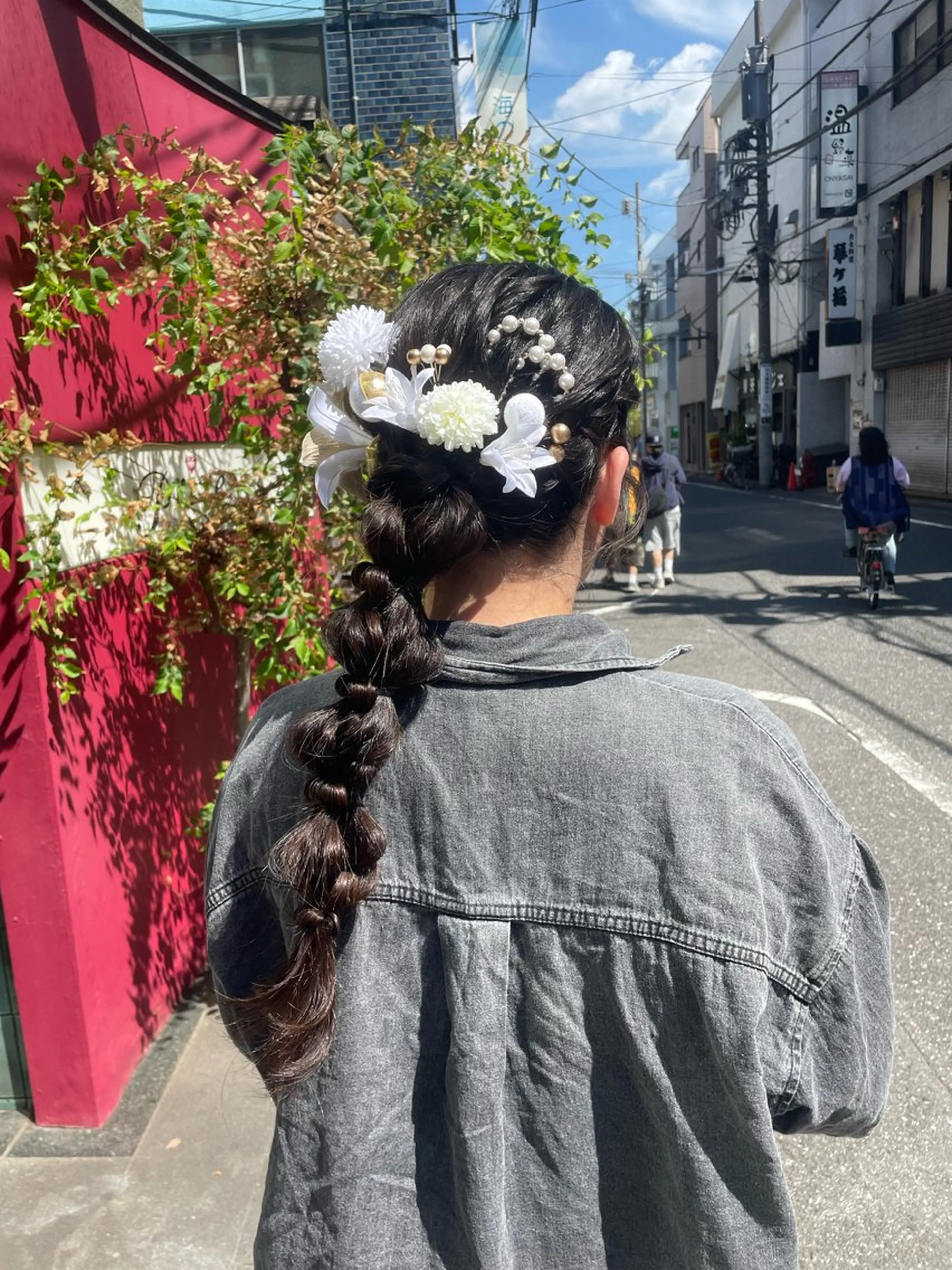 ロング ヘアセット 量産ヘアセット/ ヘアメAyakaのヘアスタイル