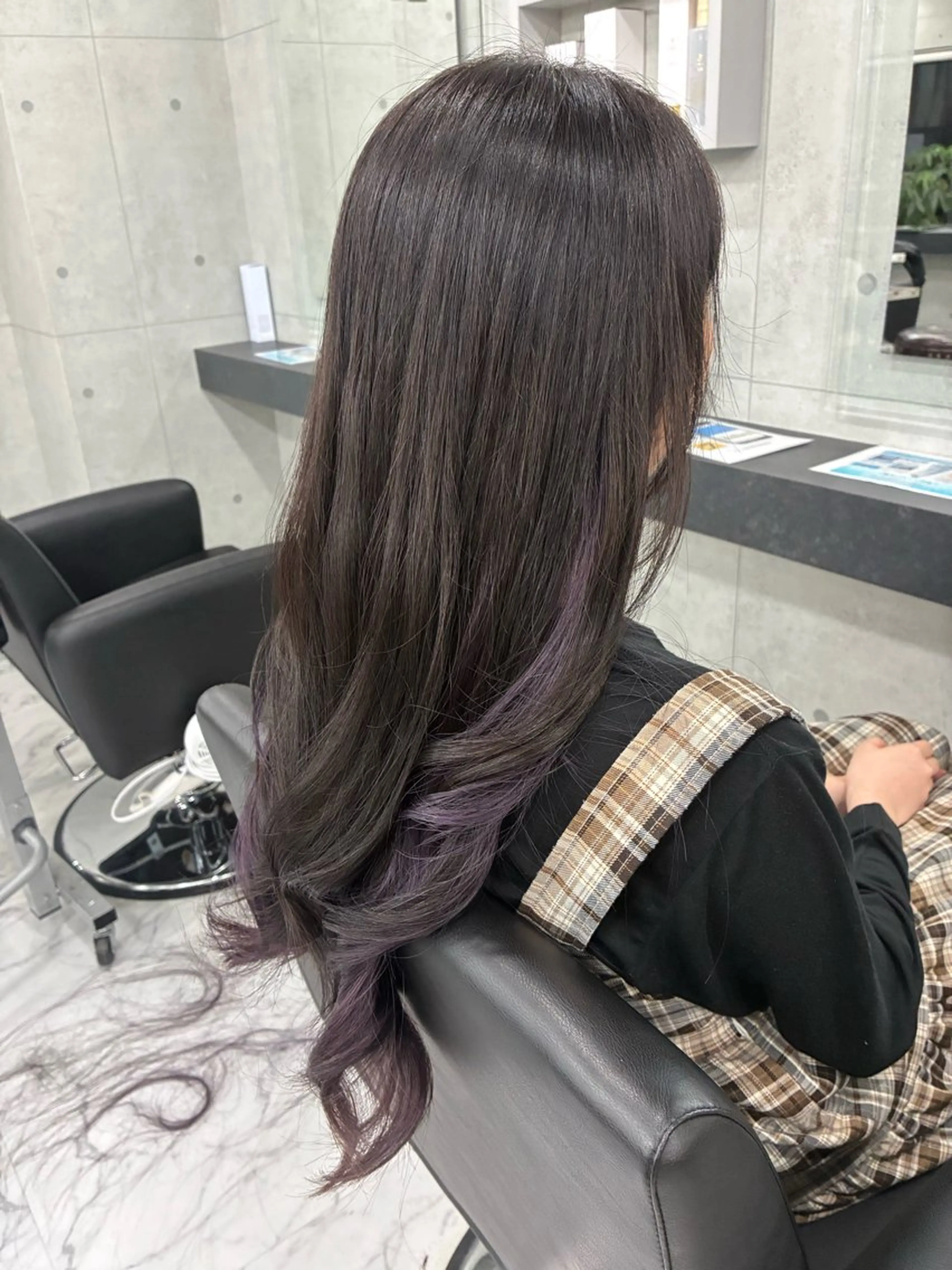 ロング カラー Endearing 北澤那未🌟銀座のヘアスタイル