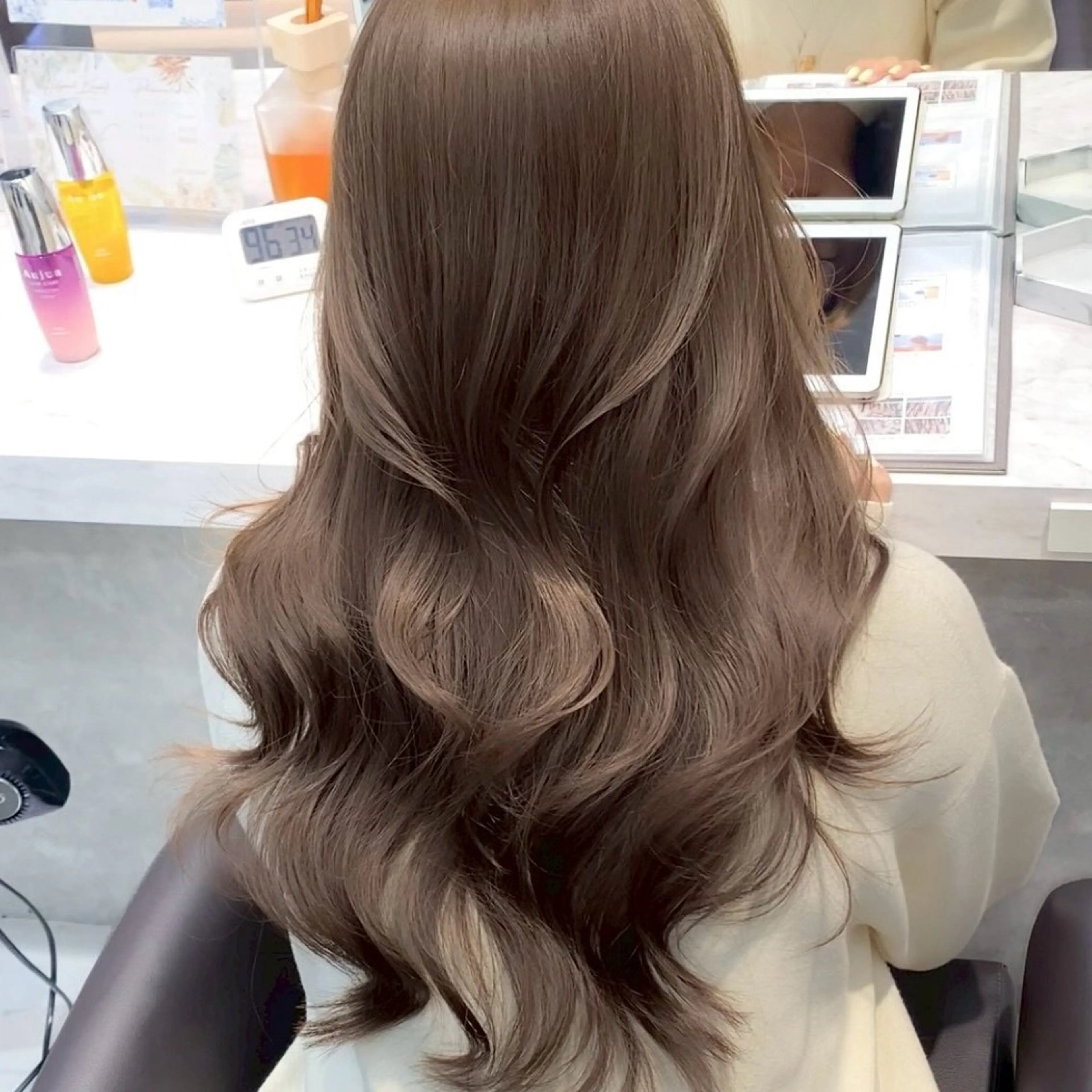 カラー ヘアアレンジ ベージュカラー ブリーチ 透明感カラー ブリーチなしカラー ヘアカラー 透明感/ブラウン系 🤎AKIのヘアスタイル