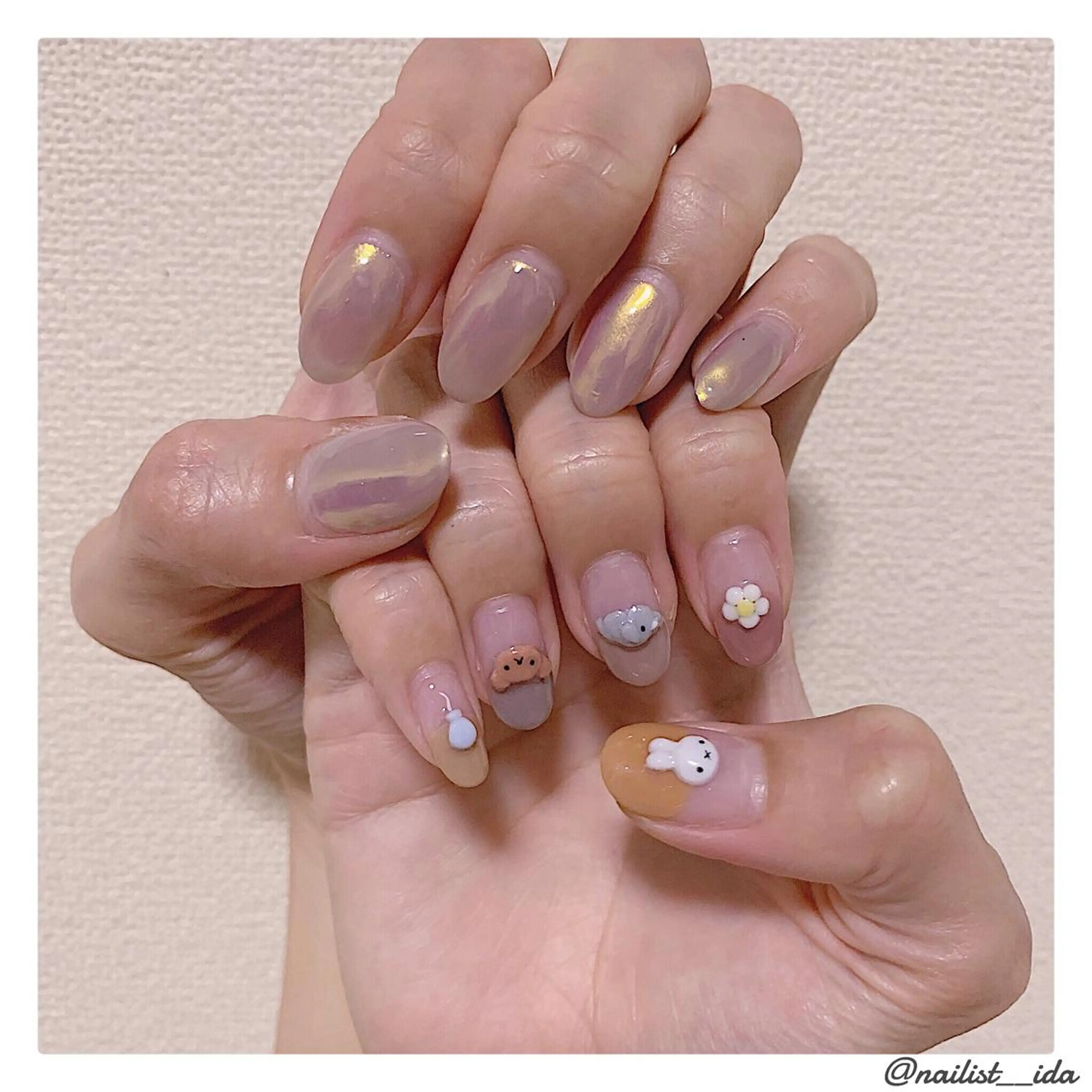 ネイル Arowa 伊田のネイルデザイン