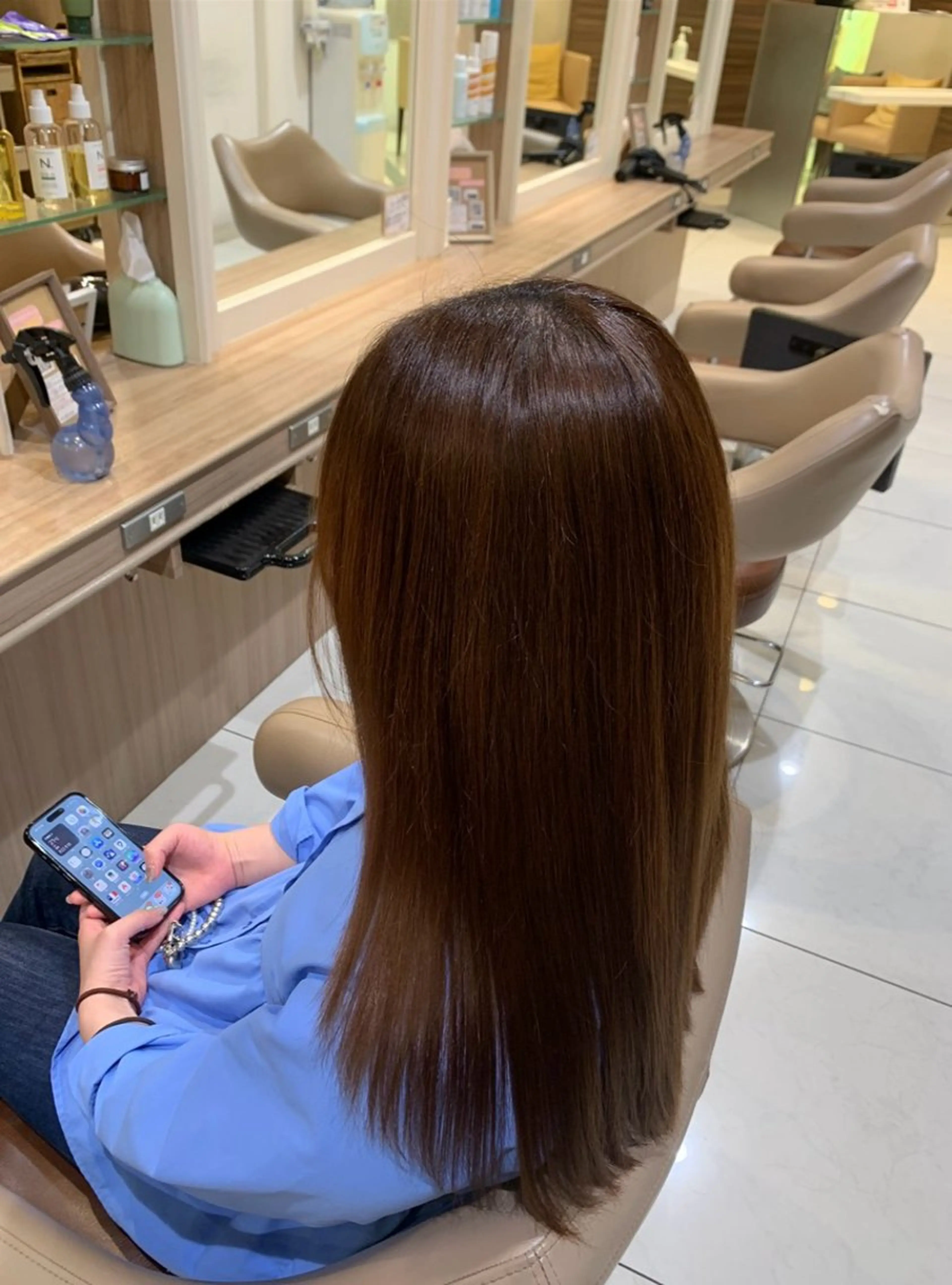 セミロング 縮毛矯正 カットモデル募集中 ハルトのヘアスタイル
