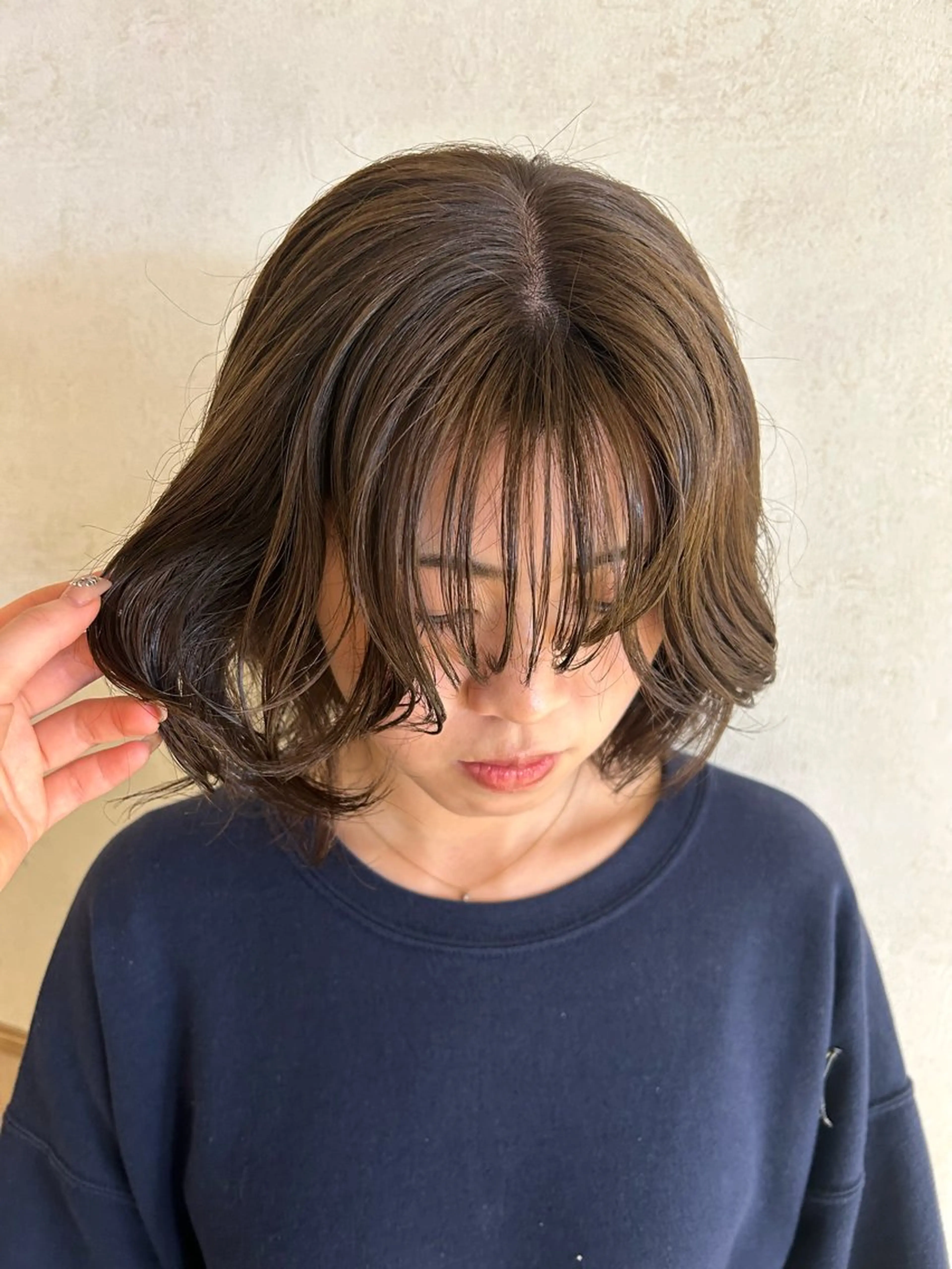 ショート ヘアカラー トリートメント レイヤーカット/暖色 🐈‍⬛hiyokaのヘアスタイル