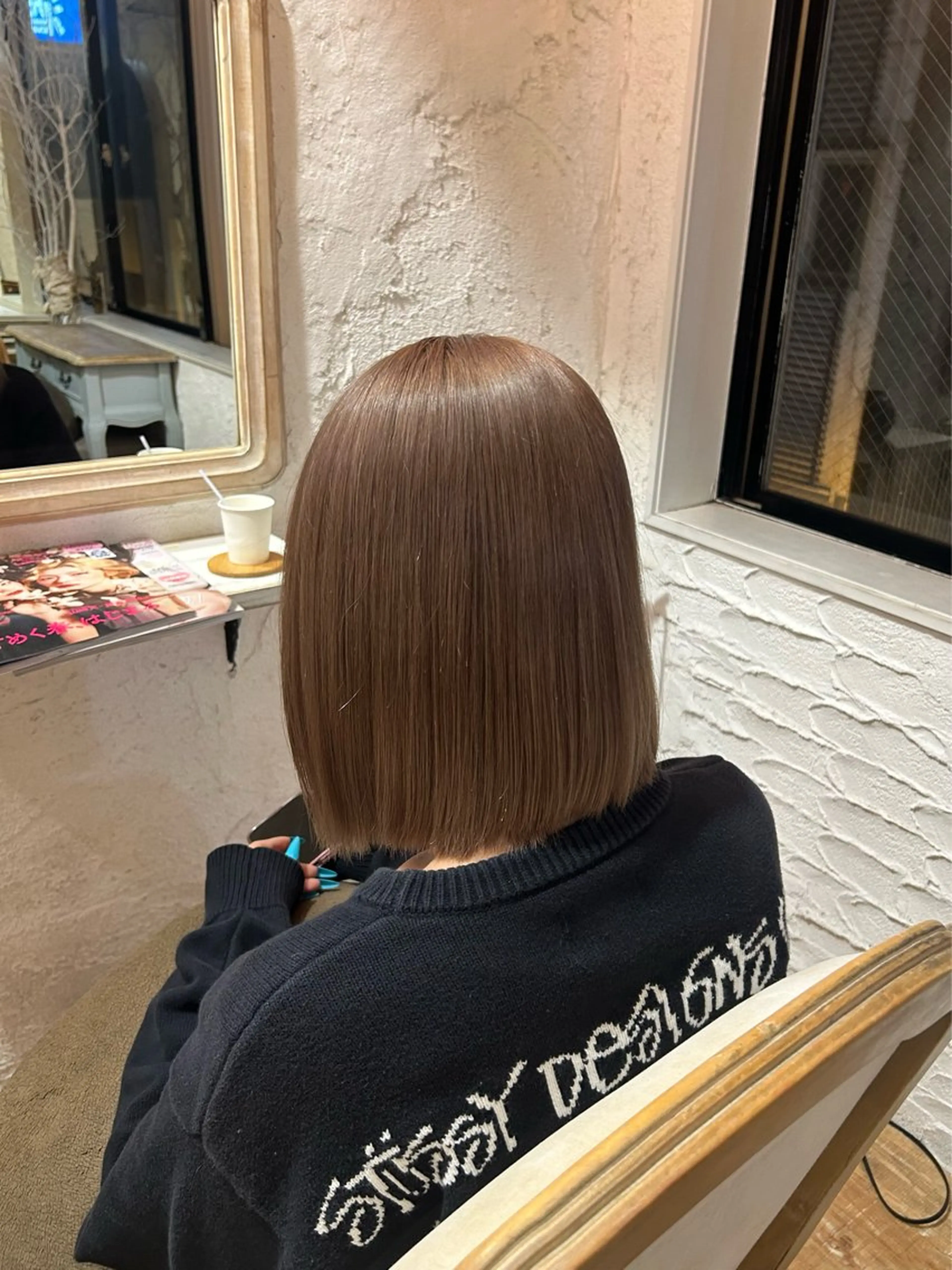 カラー 水口 琉那のヘアスタイル