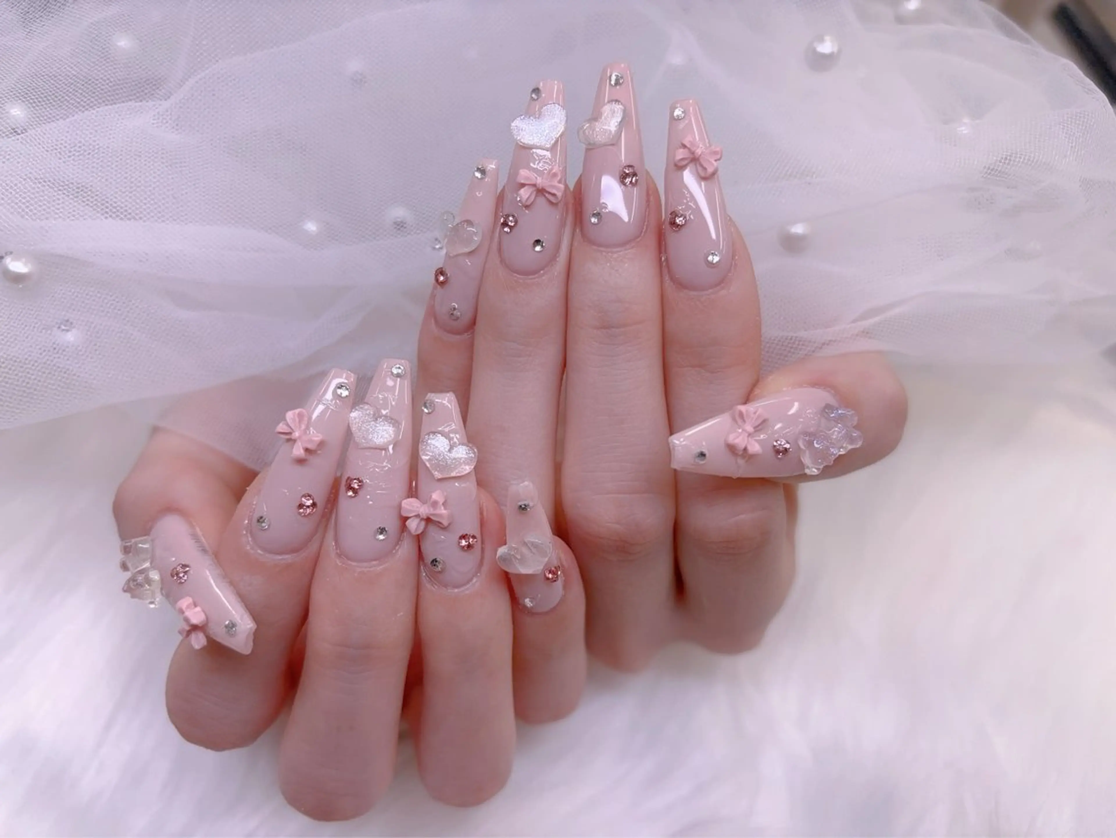 ネイル U・mi nail salon【長さ出し/パラジェル/持ち込み/定額ネイル/学割U24】所属・Uminail ゆうゆうのネイルデザイン