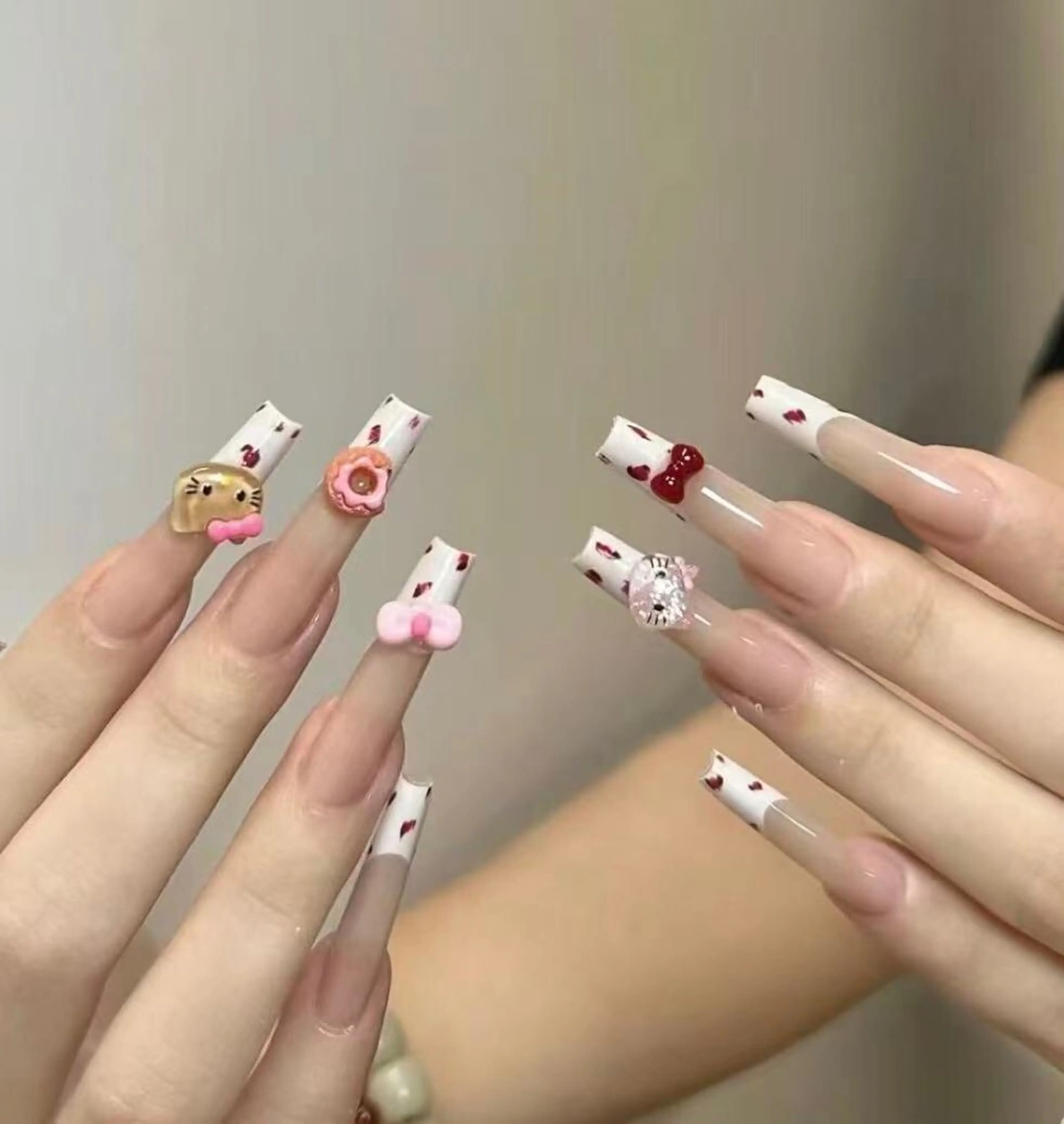 ネイル ハンドネイル 小 雨のネイルデザイン