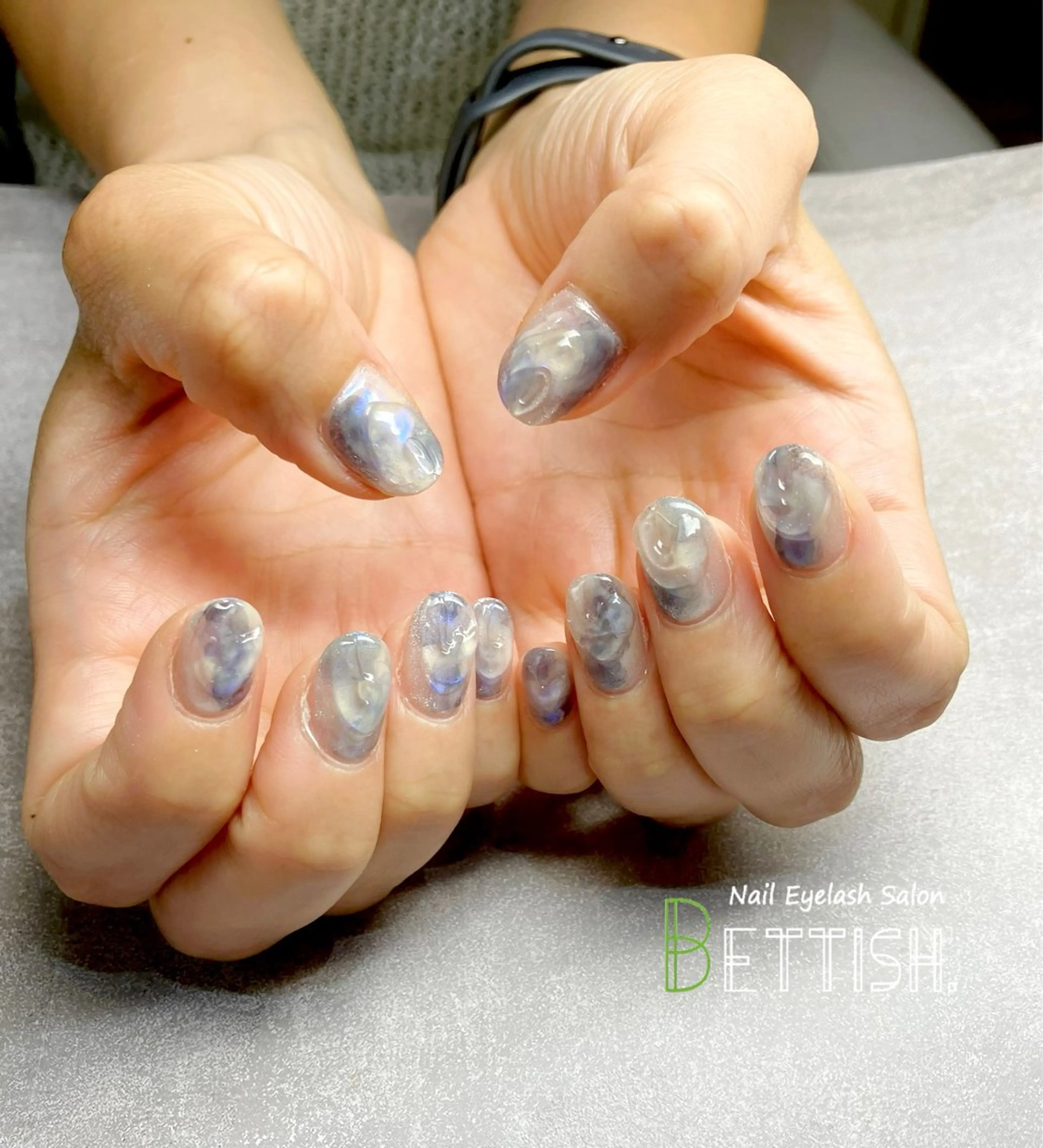 ネイル オーロラネイル BETTISH. KUMIKO☺︎︎のネイルデザイン