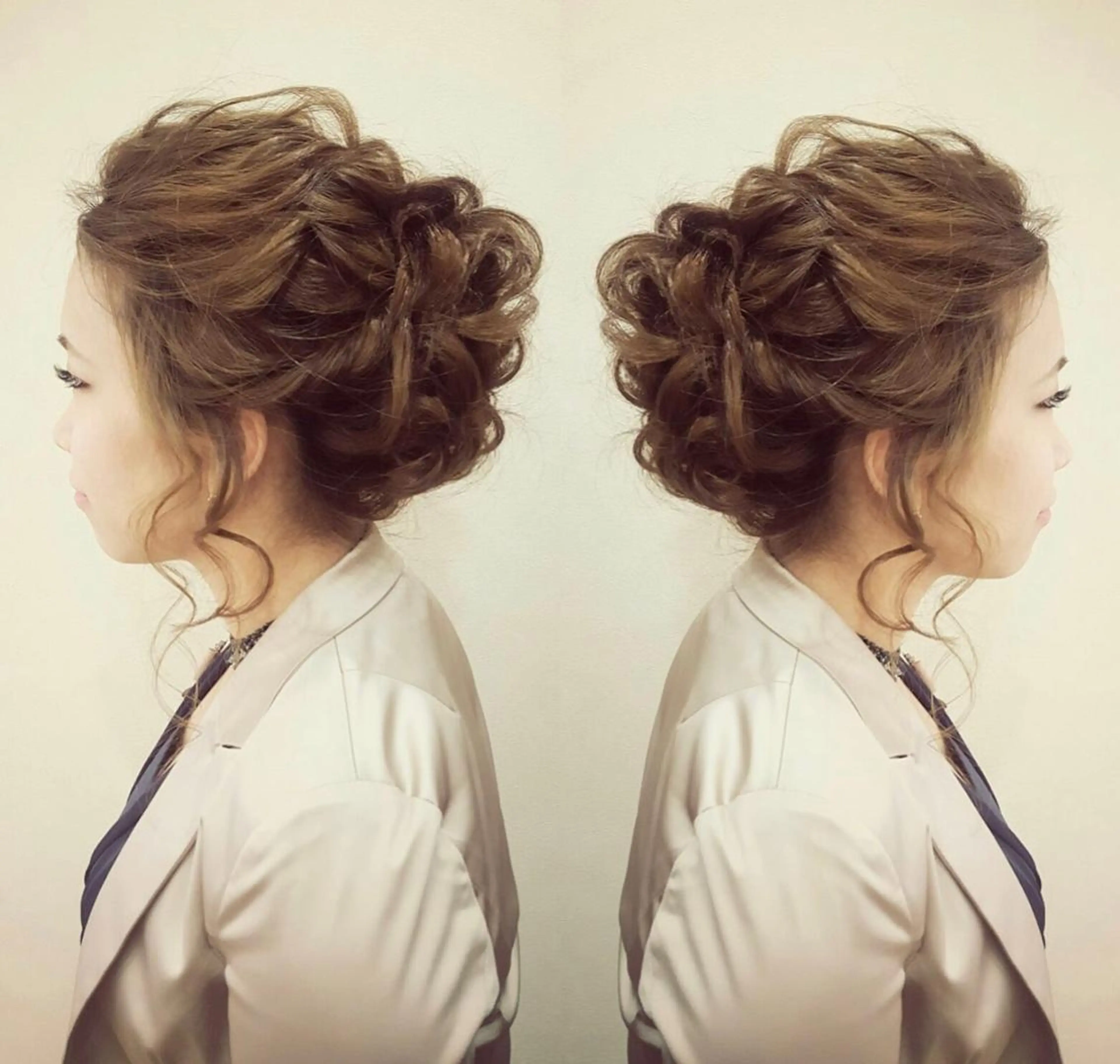 ヘアアレンジ ヘアセット Sheen .のヘアスタイル