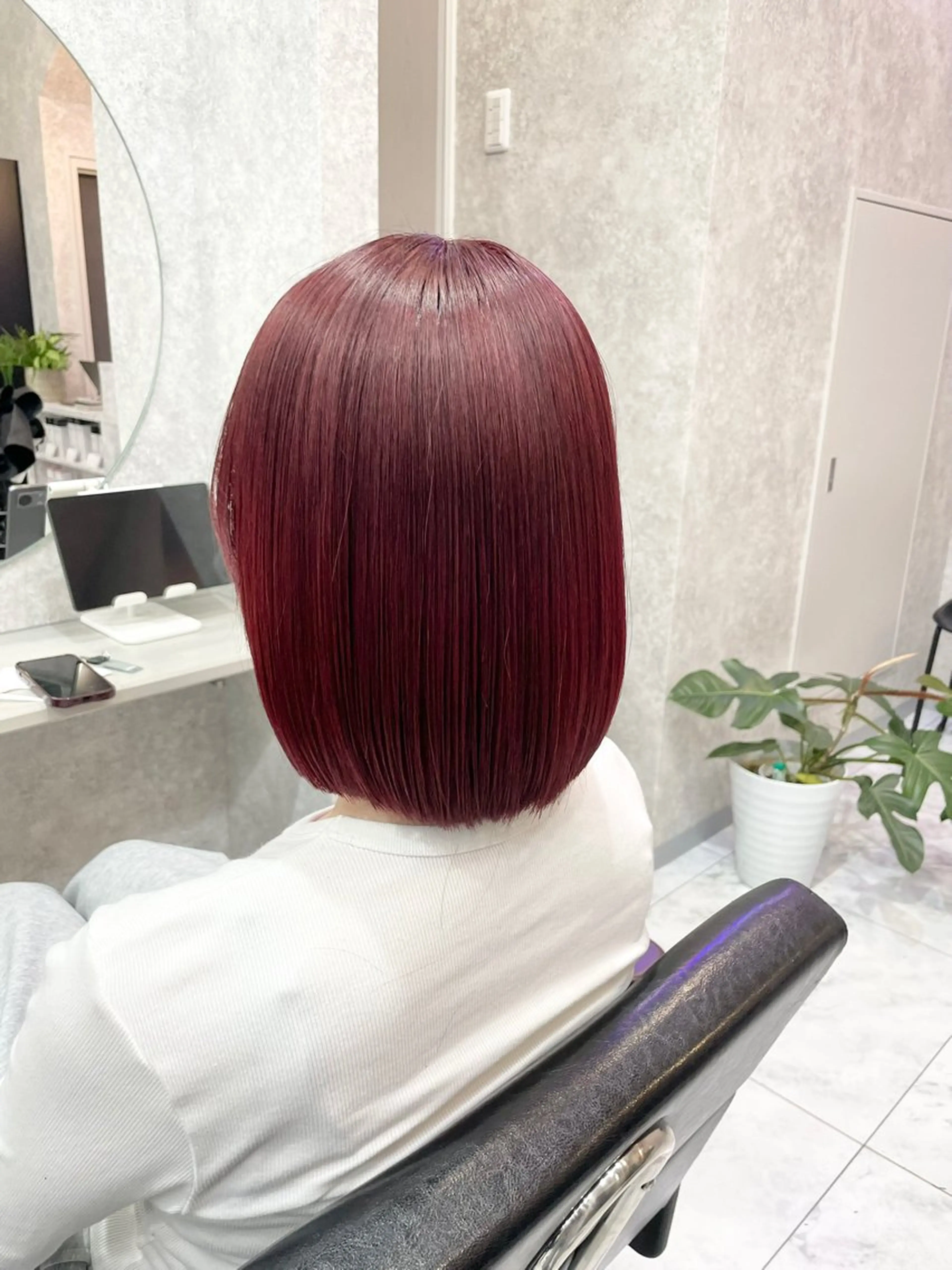 ショート 🦋ハイトーン🦋 石山 希理🦋のヘアスタイル