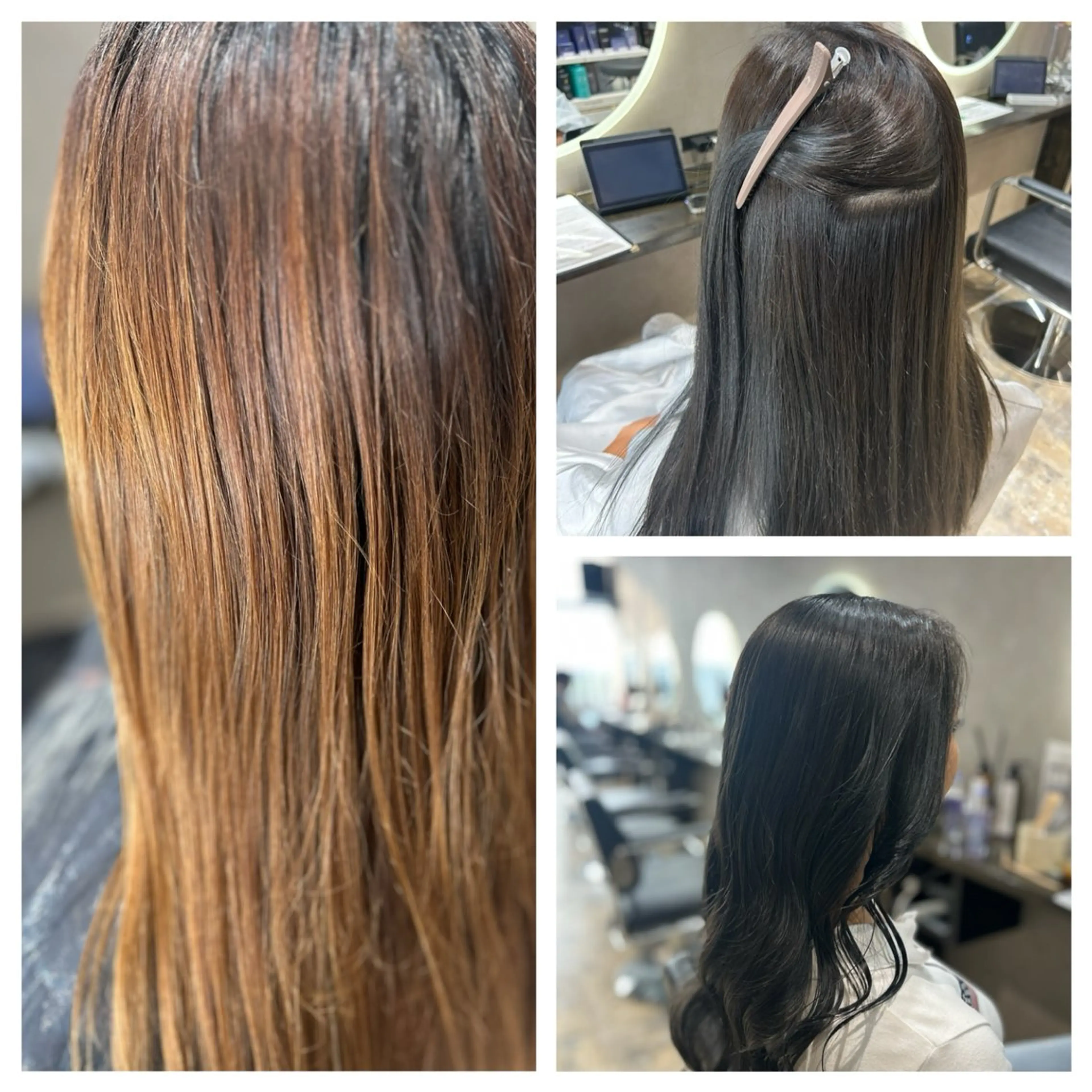 カラー 透明感カラー ヘアカラー 濱田 里江のヘアスタイル