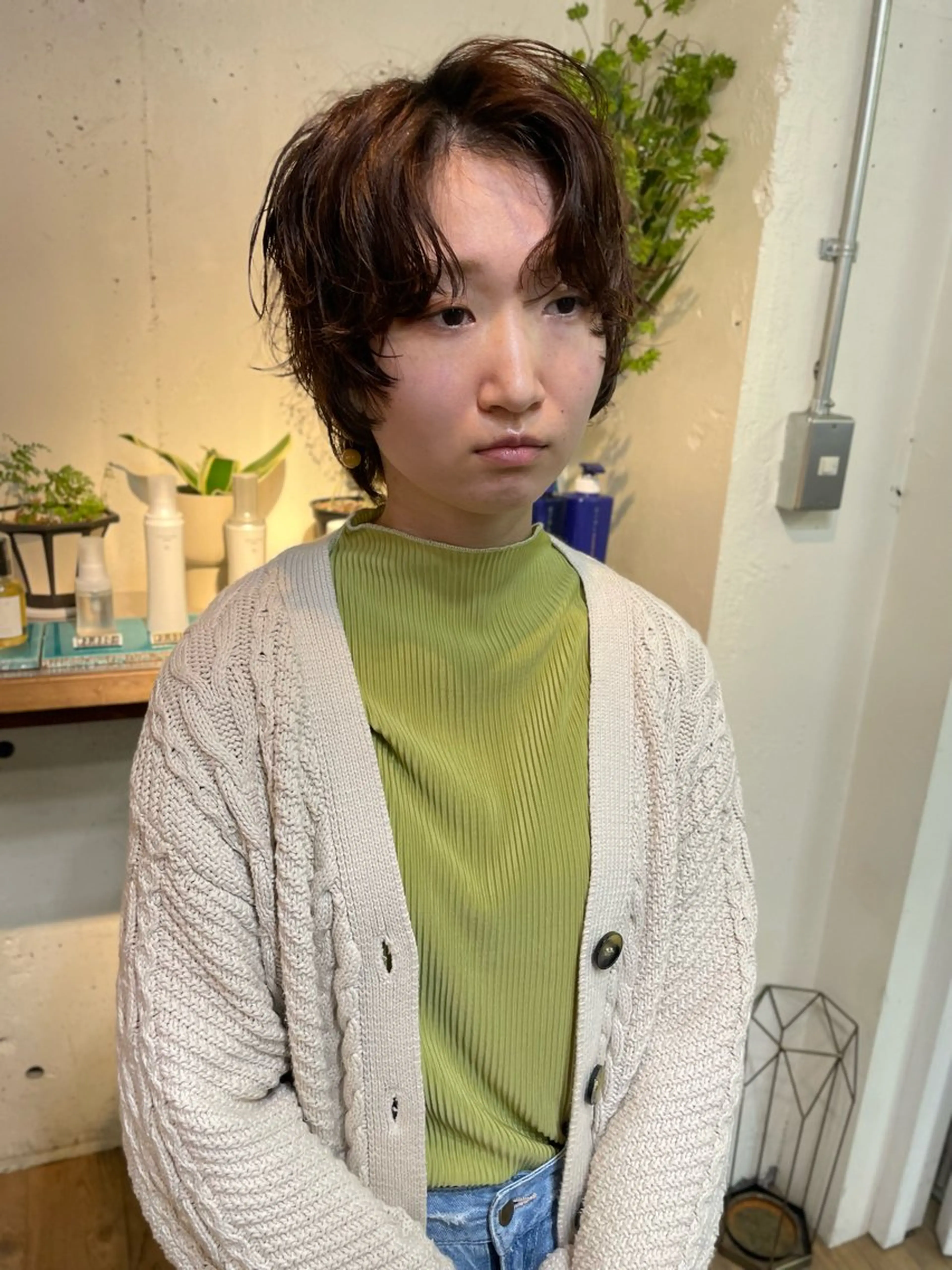 ショート パーマ YUKI 新宿カット パーマ/カラーのヘアスタイル