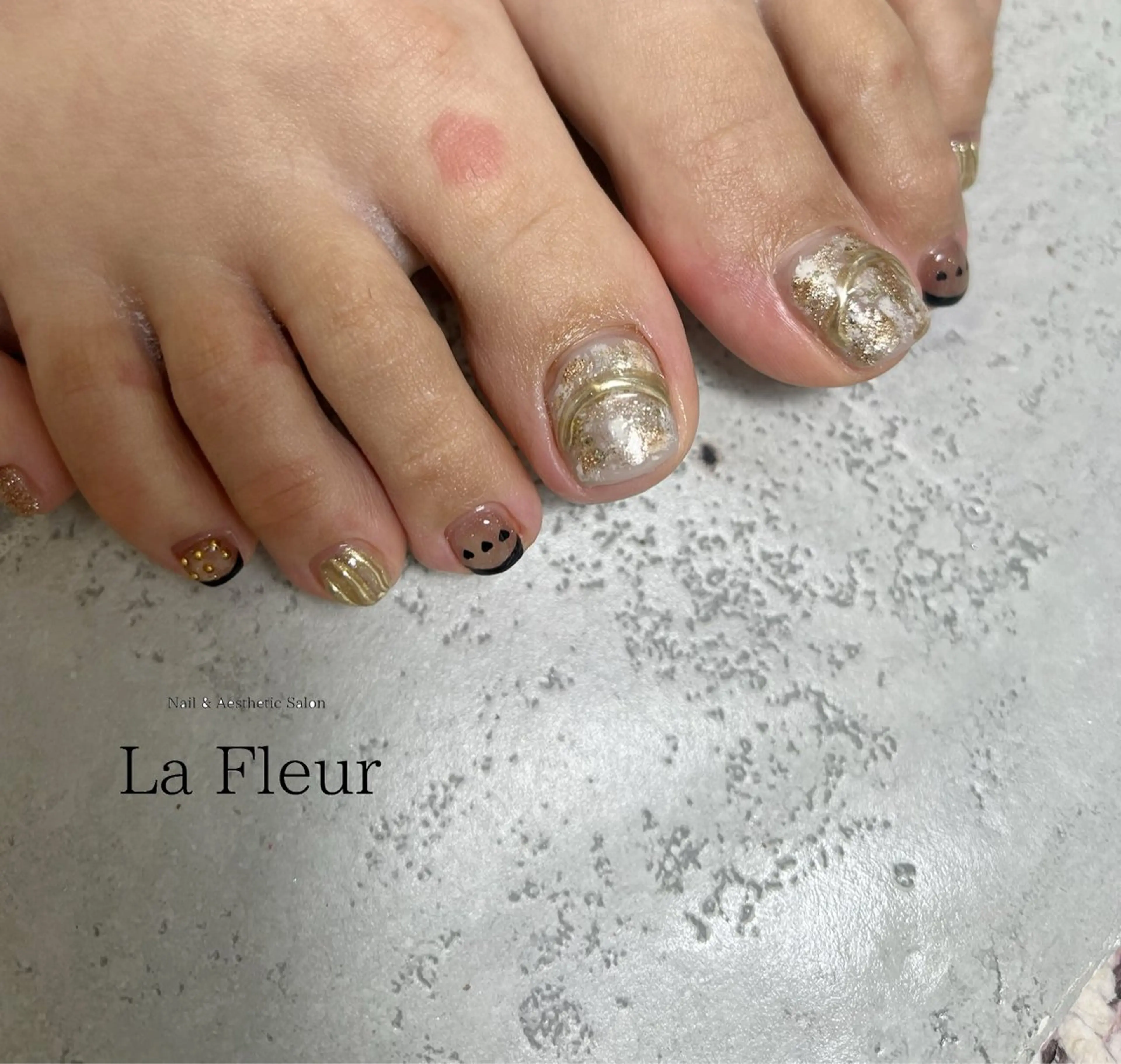 ネイル フットネイル H. Sayuriのネイルデザイン