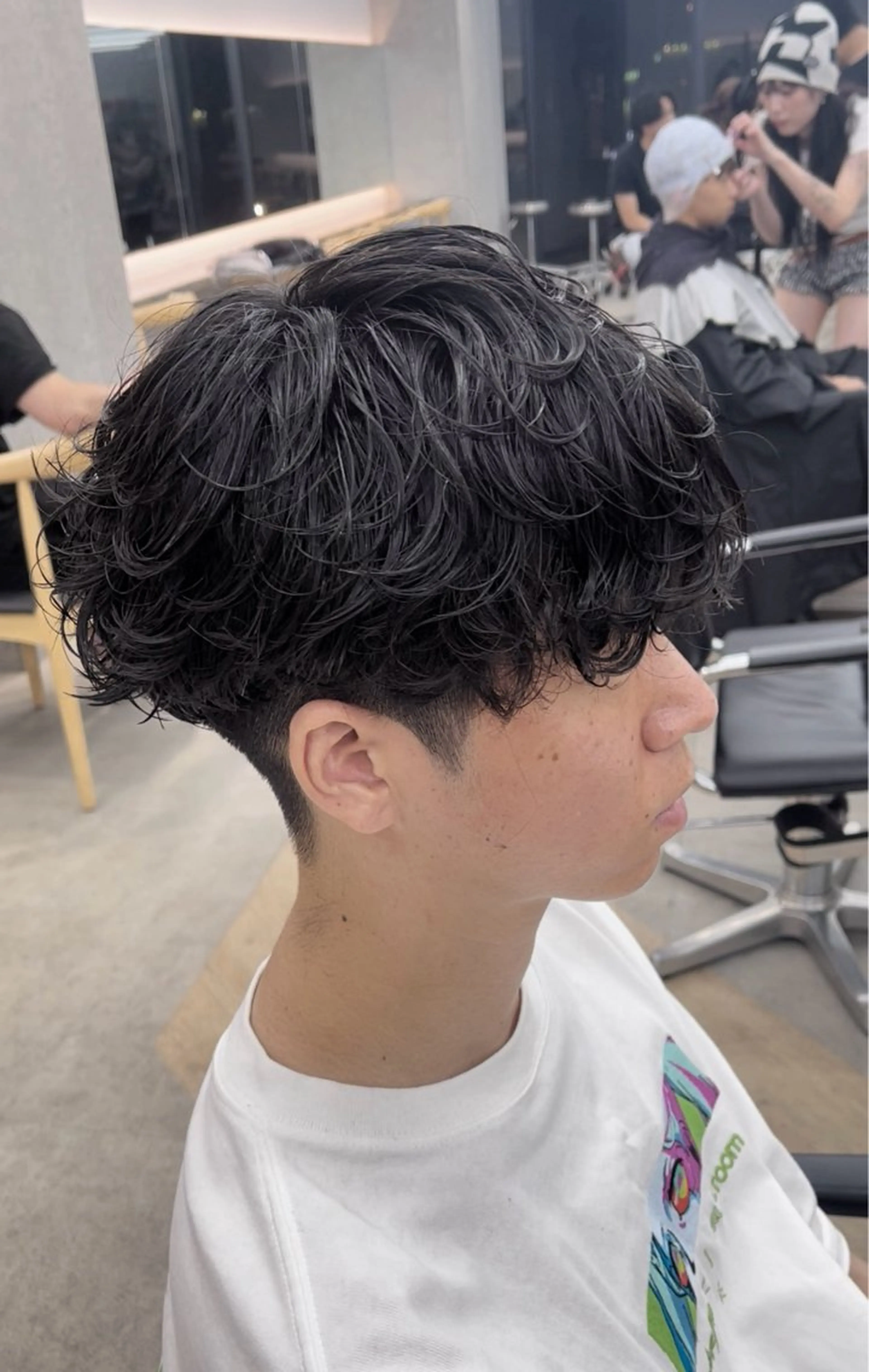 パーマ メンズ カット パーマ トリートメント 👑メンズパーマ屋 👑/栄/馬場斗生のヘアスタイル