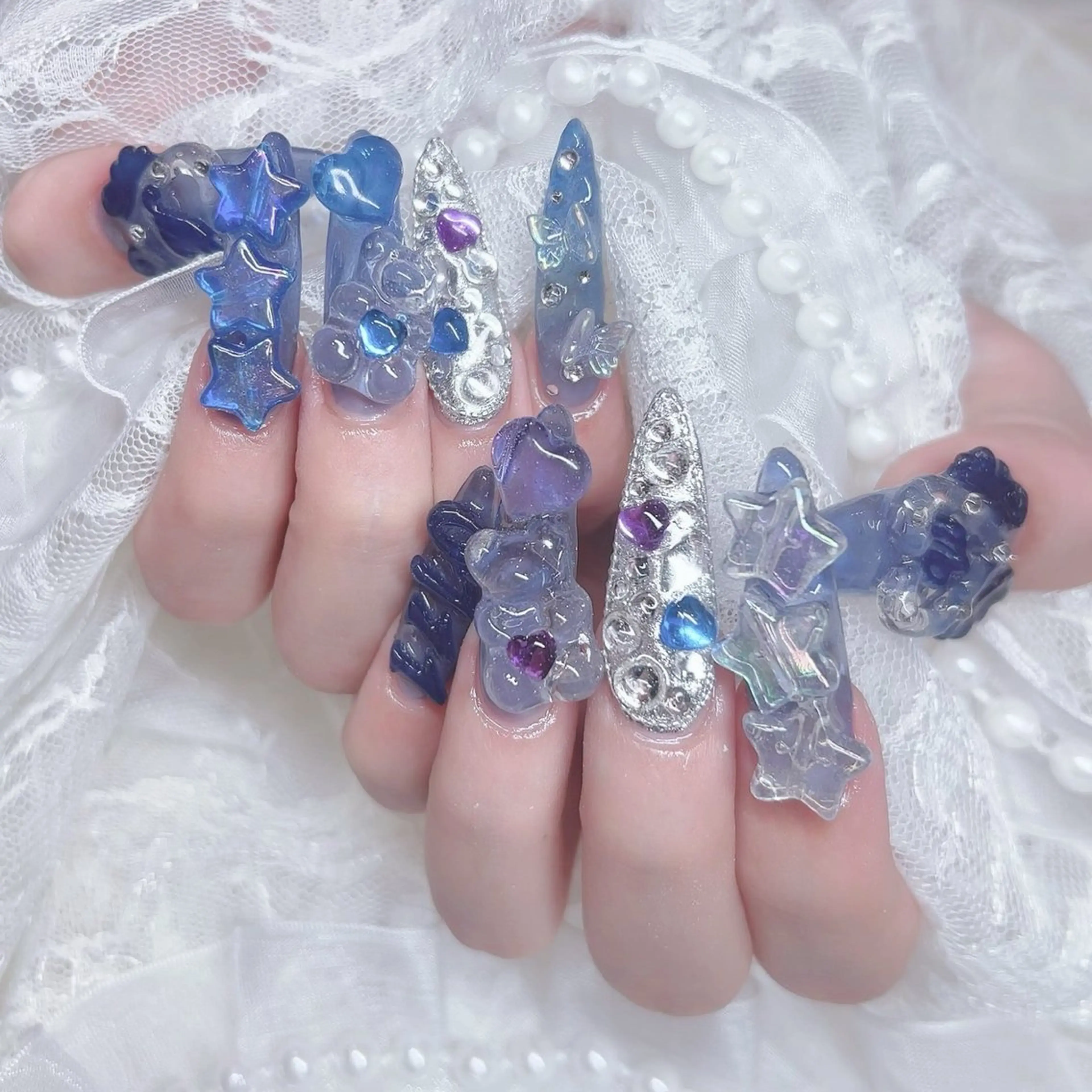 ネイル スカルプネイル ハンドネイル Nail lieNのネイルデザイン