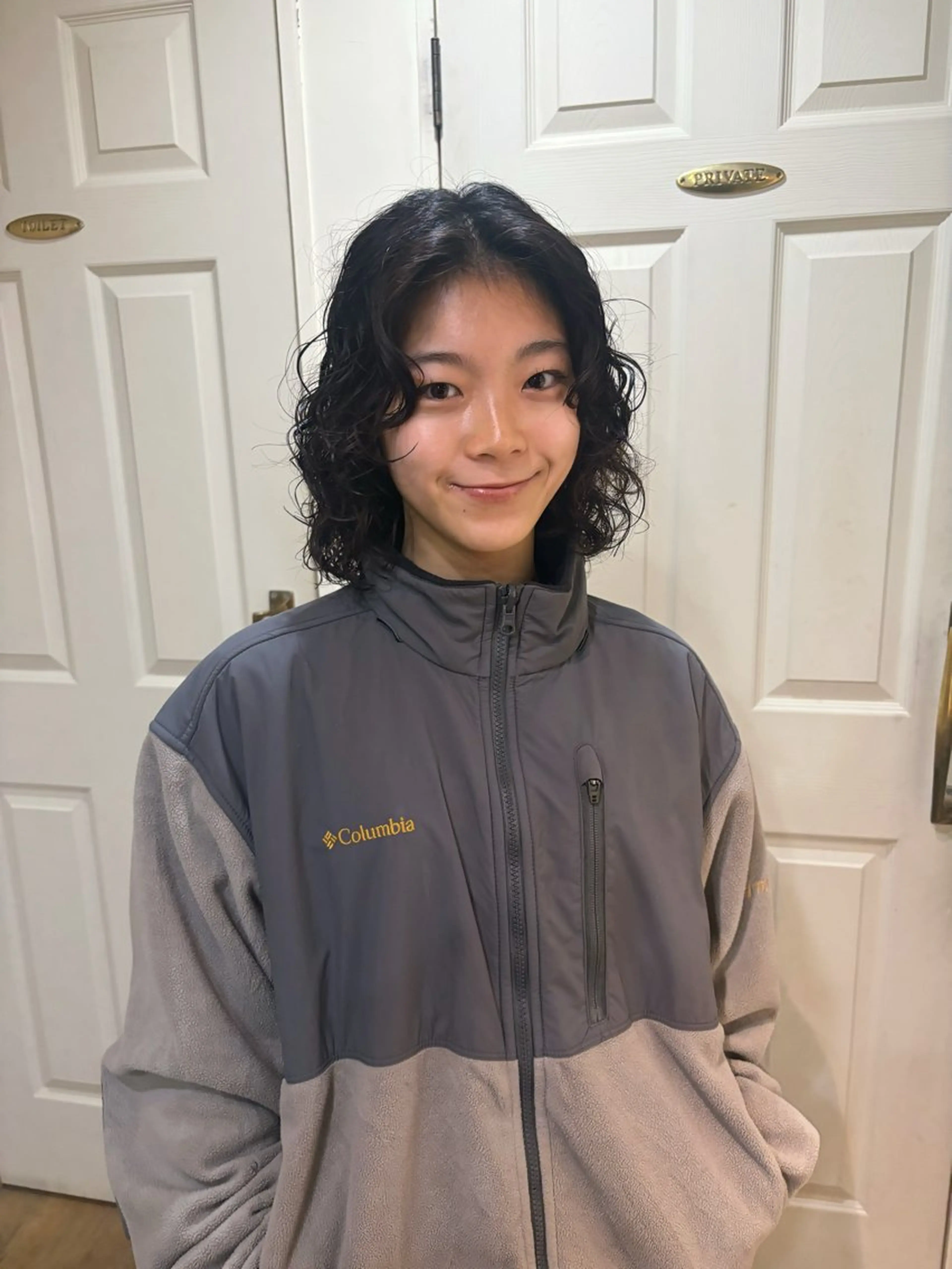 ミディアム パーマ カット パーマ kaito パーマ募集！🔵のヘアスタイル