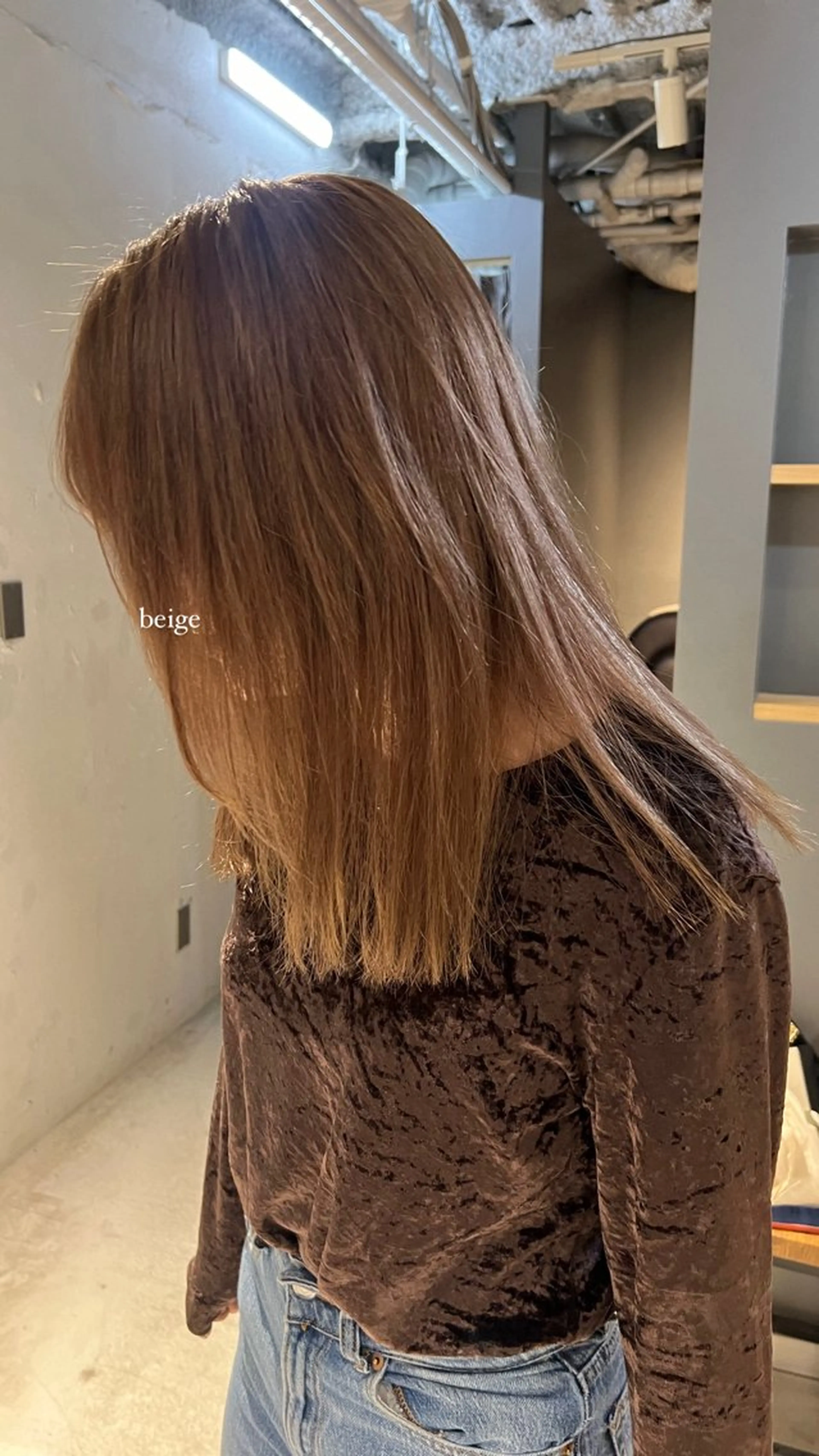 ロング カラー 吉祥寺/パーマ/ カラー/Abeのヘアスタイル