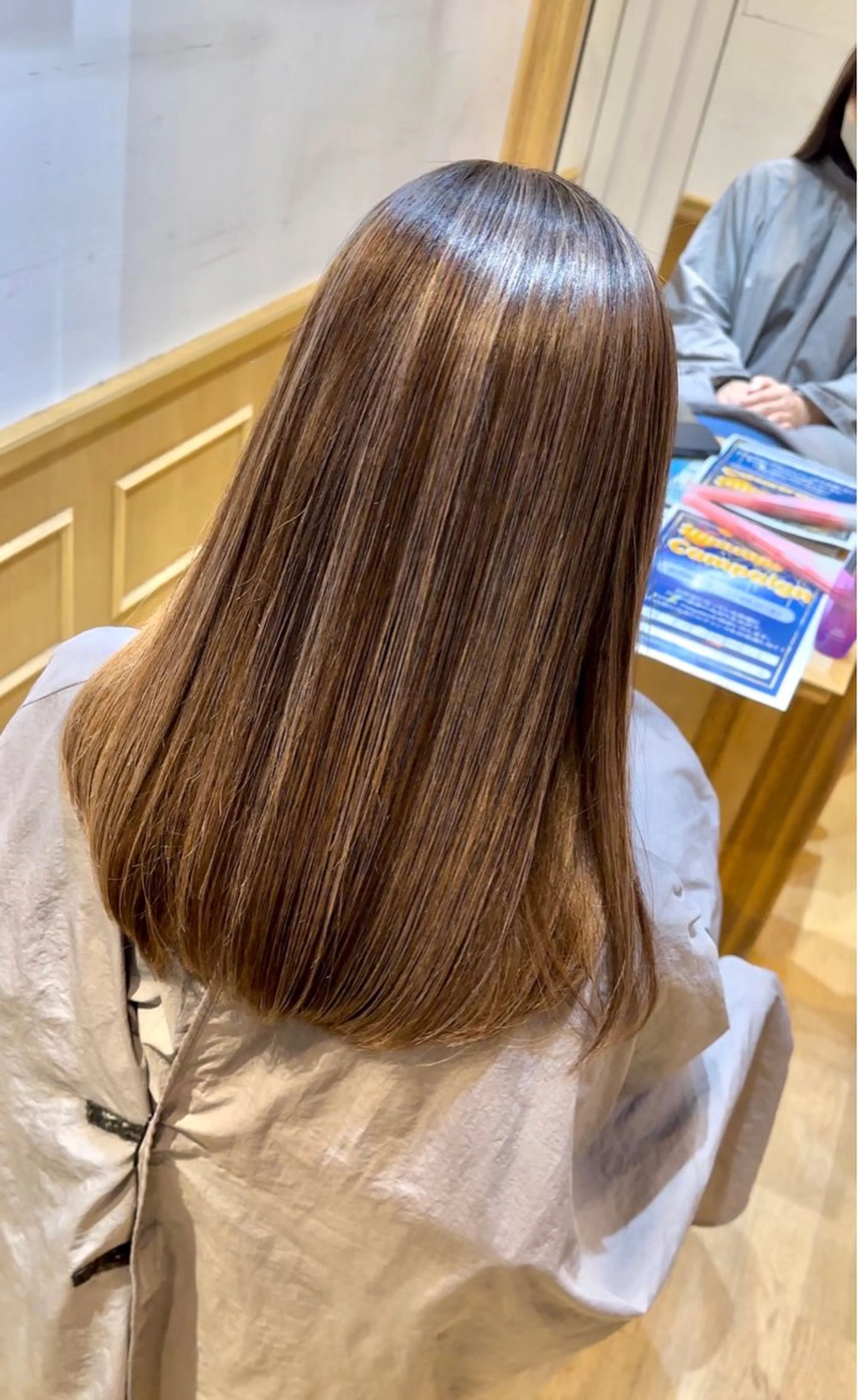 ロング ヘアカラー トリートメント ✨シルクストレート✨ 美髪髪質改善Yukiのヘアスタイル