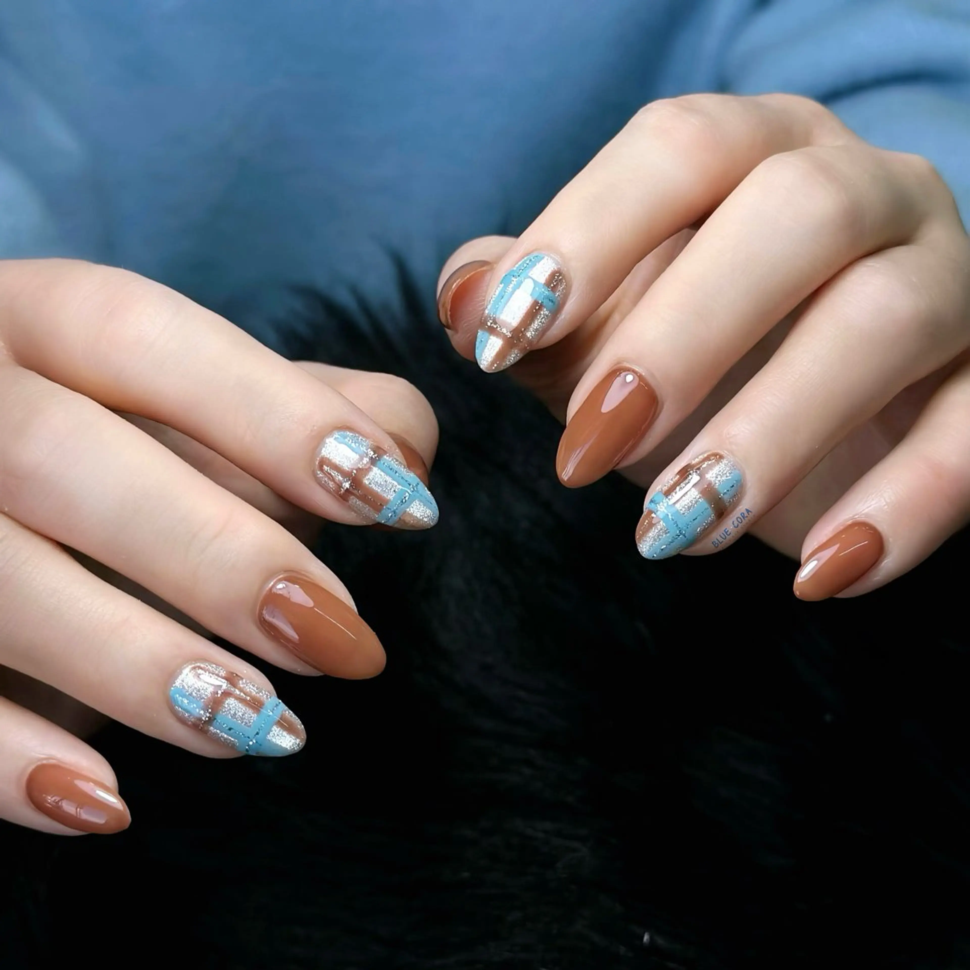 ネイル ハンドネイル ハンドケア BLUE CORA所属・BLUE CORAのネイルデザイン