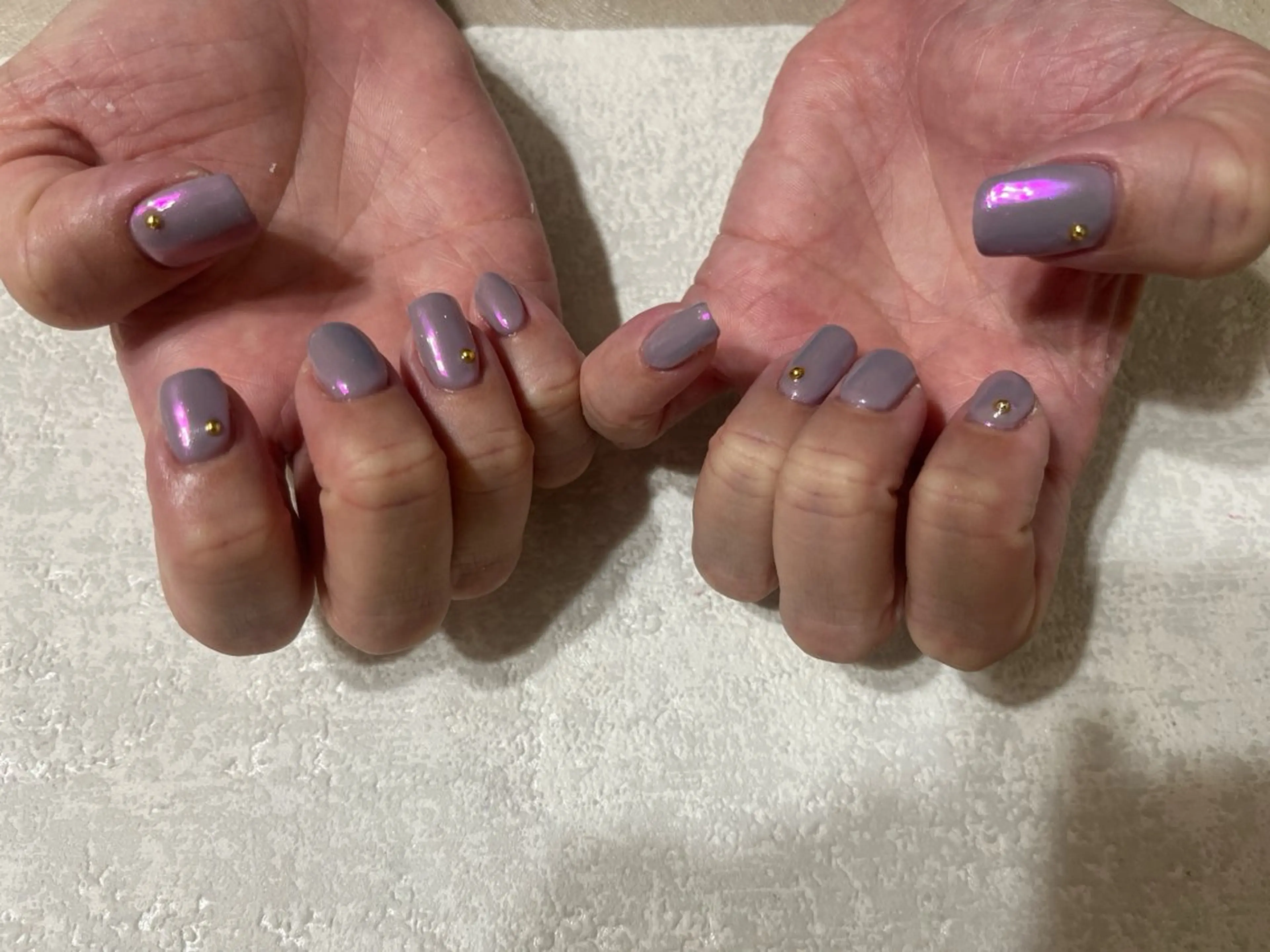 ネイル オーロラネイル フットネイル フレンチネイル ジェルネイル 韓国ネイル kikinail 溝の口のネイルデザイン