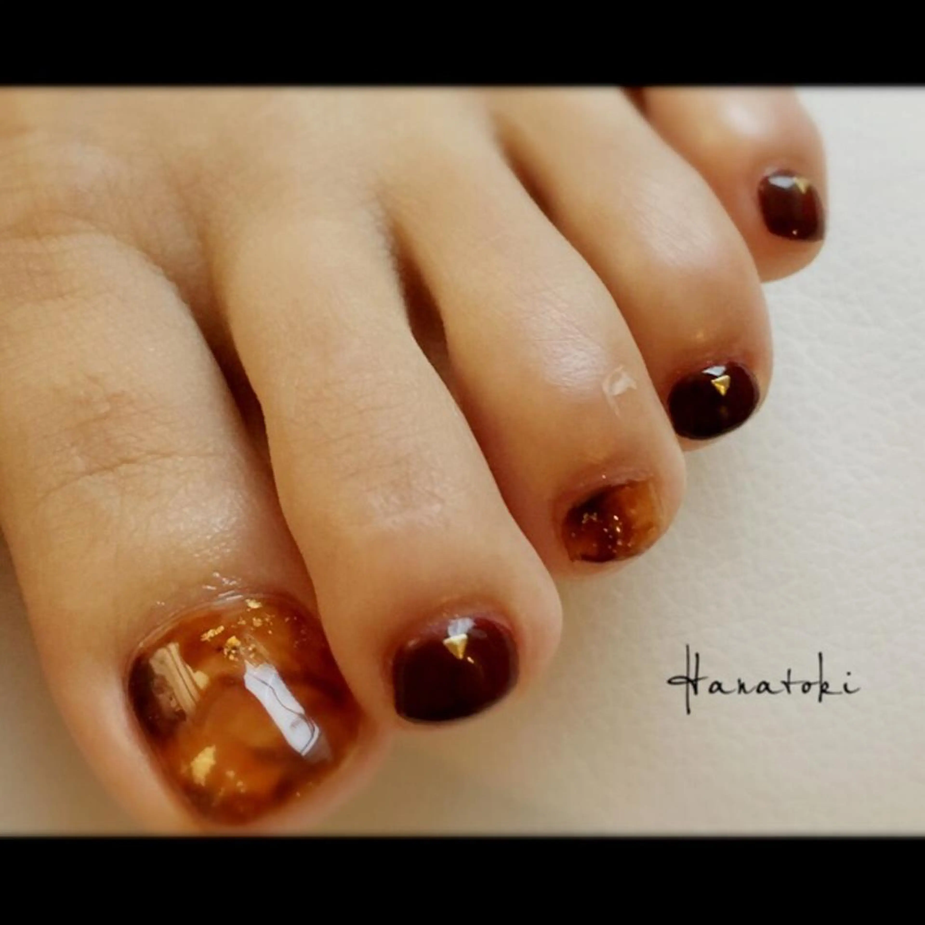 ショート Hanatoki所属・菅原 千明のネイルデザイン