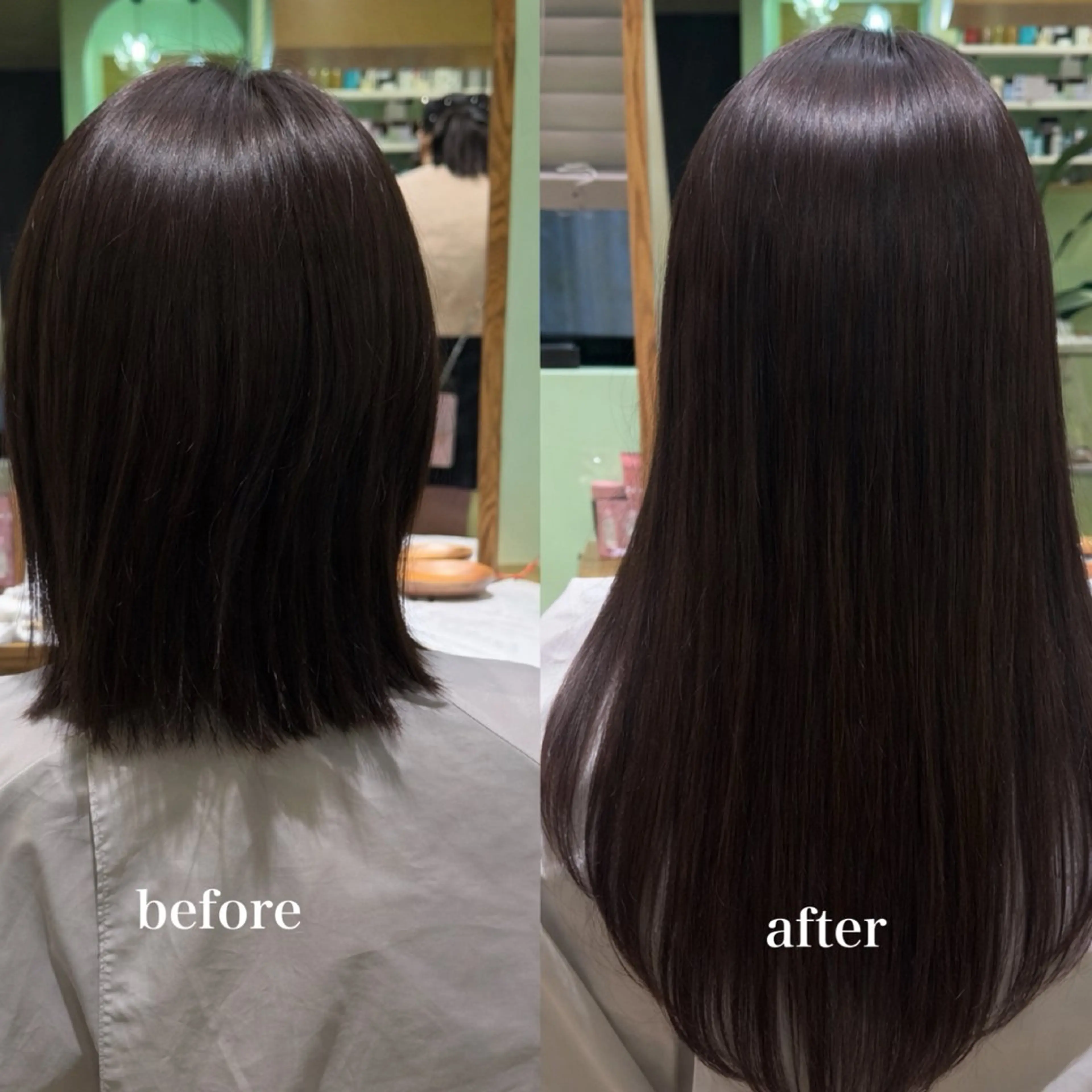 エクステ エクステ🎀 暖色カラー🎀amiのヘアスタイル