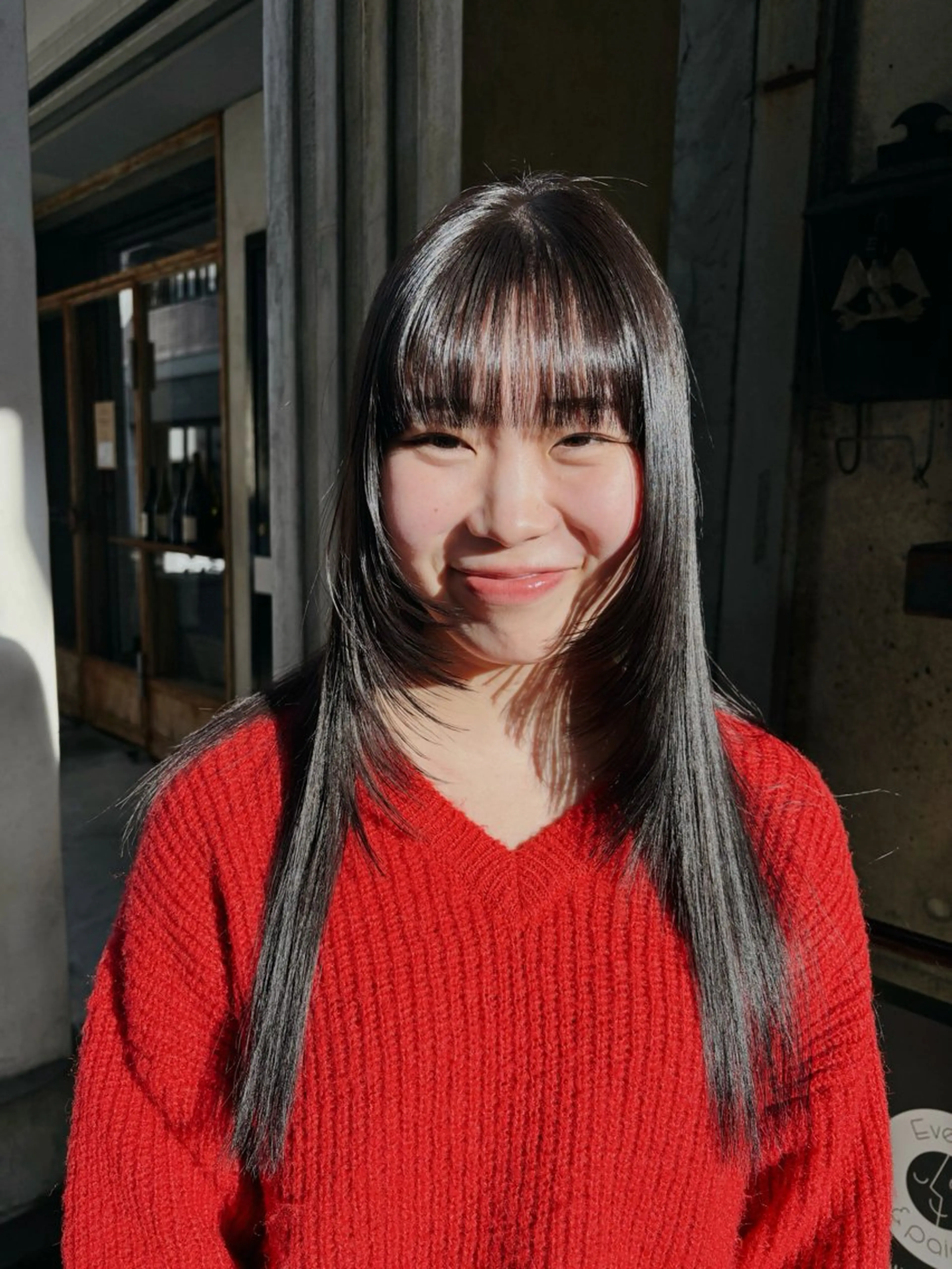 ロング カラー 透明感カラー 髪質改善 カット ヘアカラー トリートメント 水原波津輝/ボブ /ニュアンスパーマのヘアスタイル