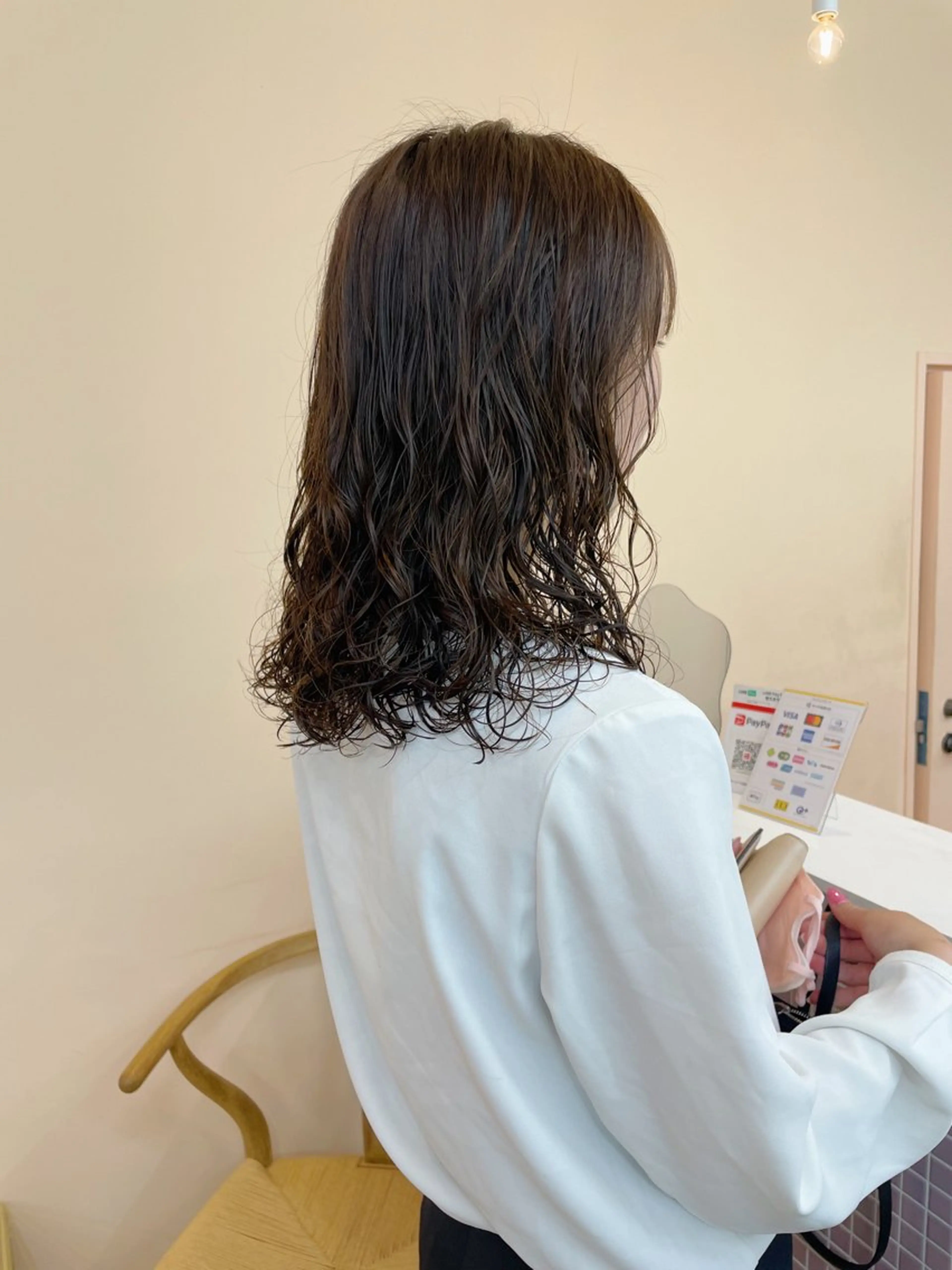 セミロング ボブカットモデル/パ ーマ/harunaのヘアスタイル