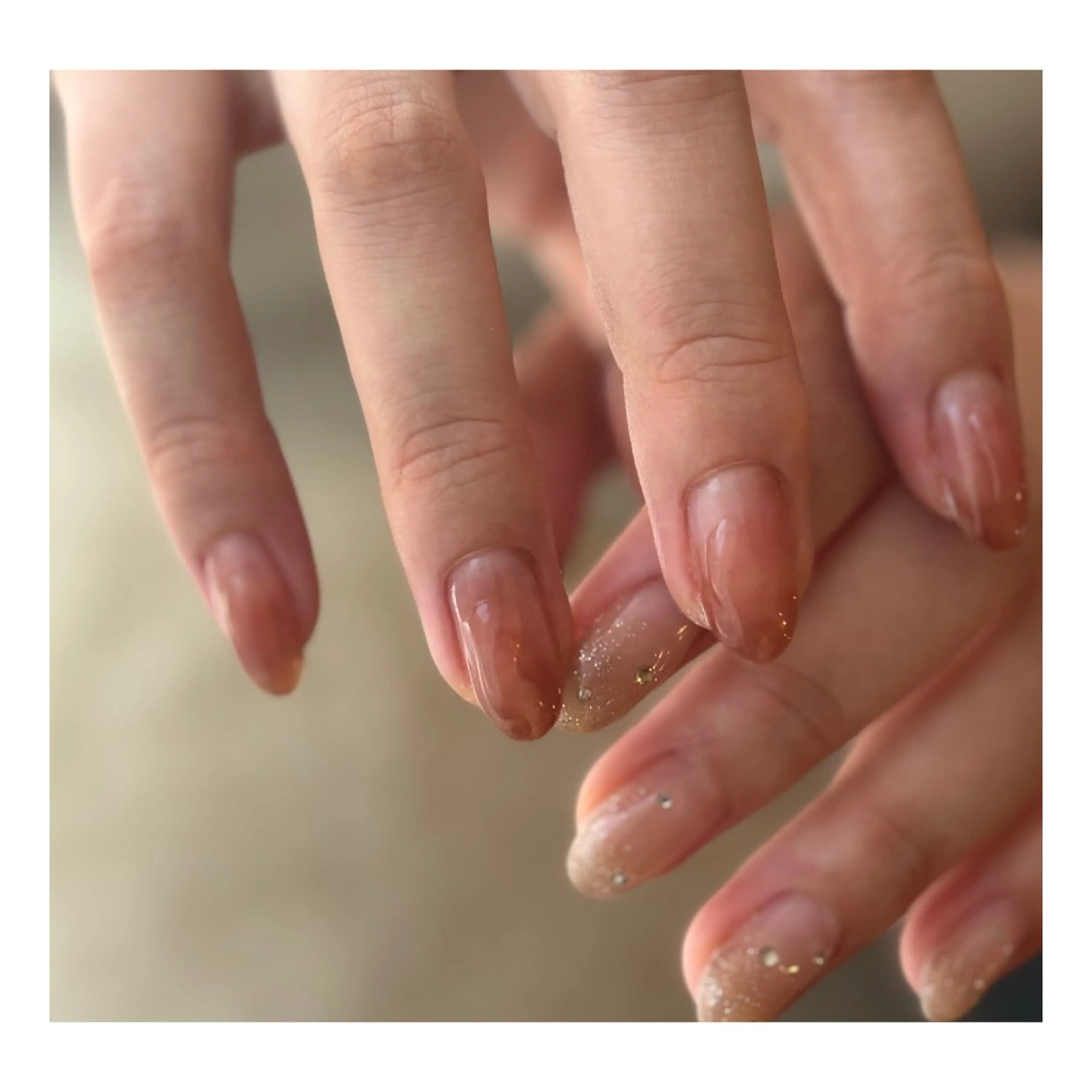 ネイル ピンク ハンドネイル Elio 国泰寺のネイルデザイン