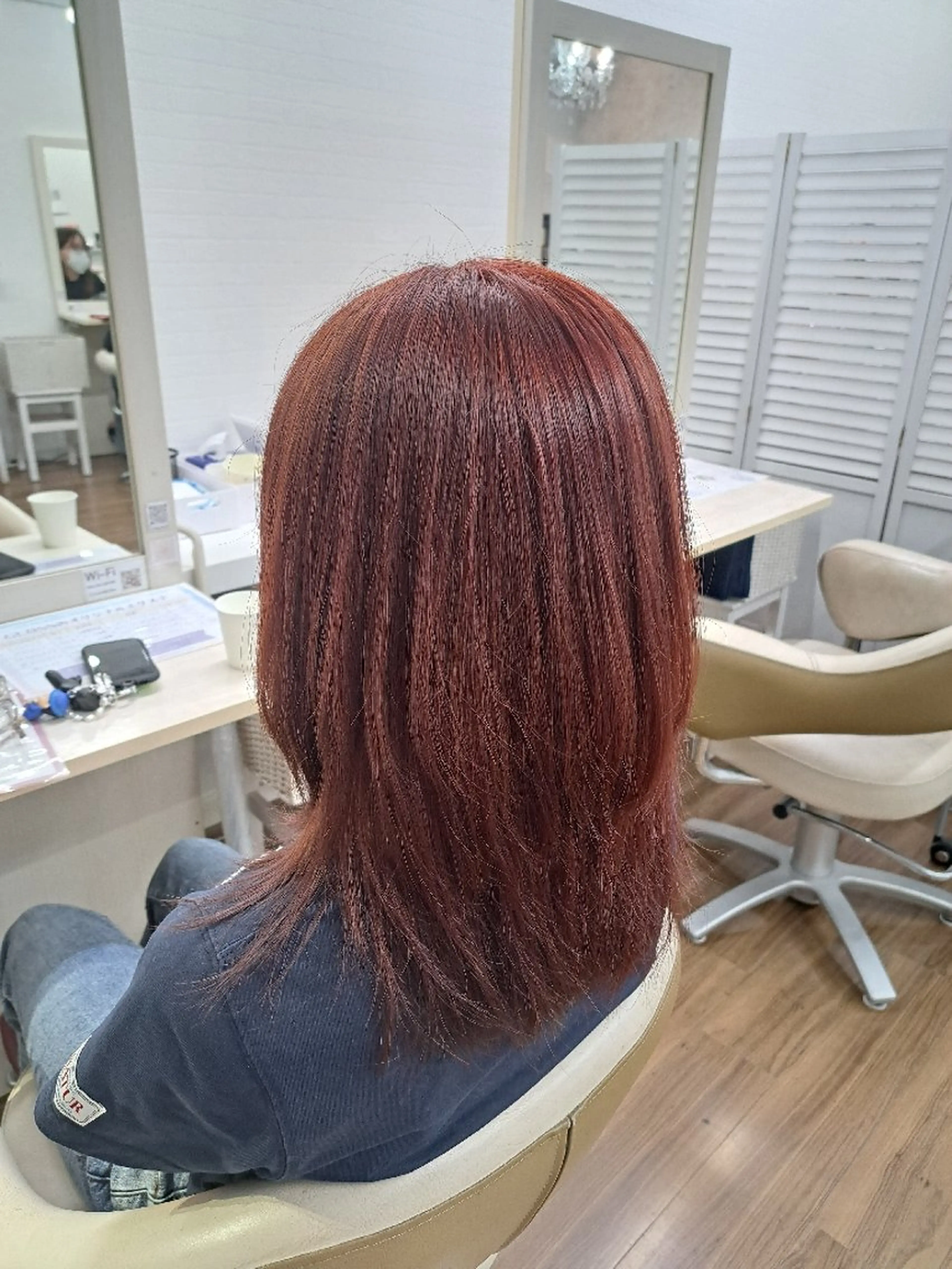 【ダメージレス】色落ちも考えたワンカラー‼️+トリートメントの写真