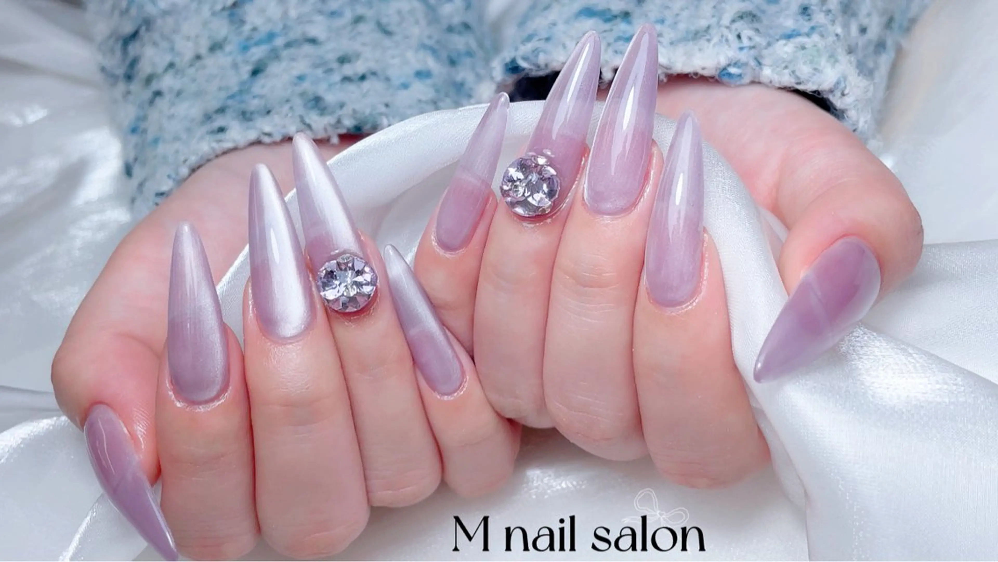 ネイル M🌷nail 長さだし専門店のネイルデザイン