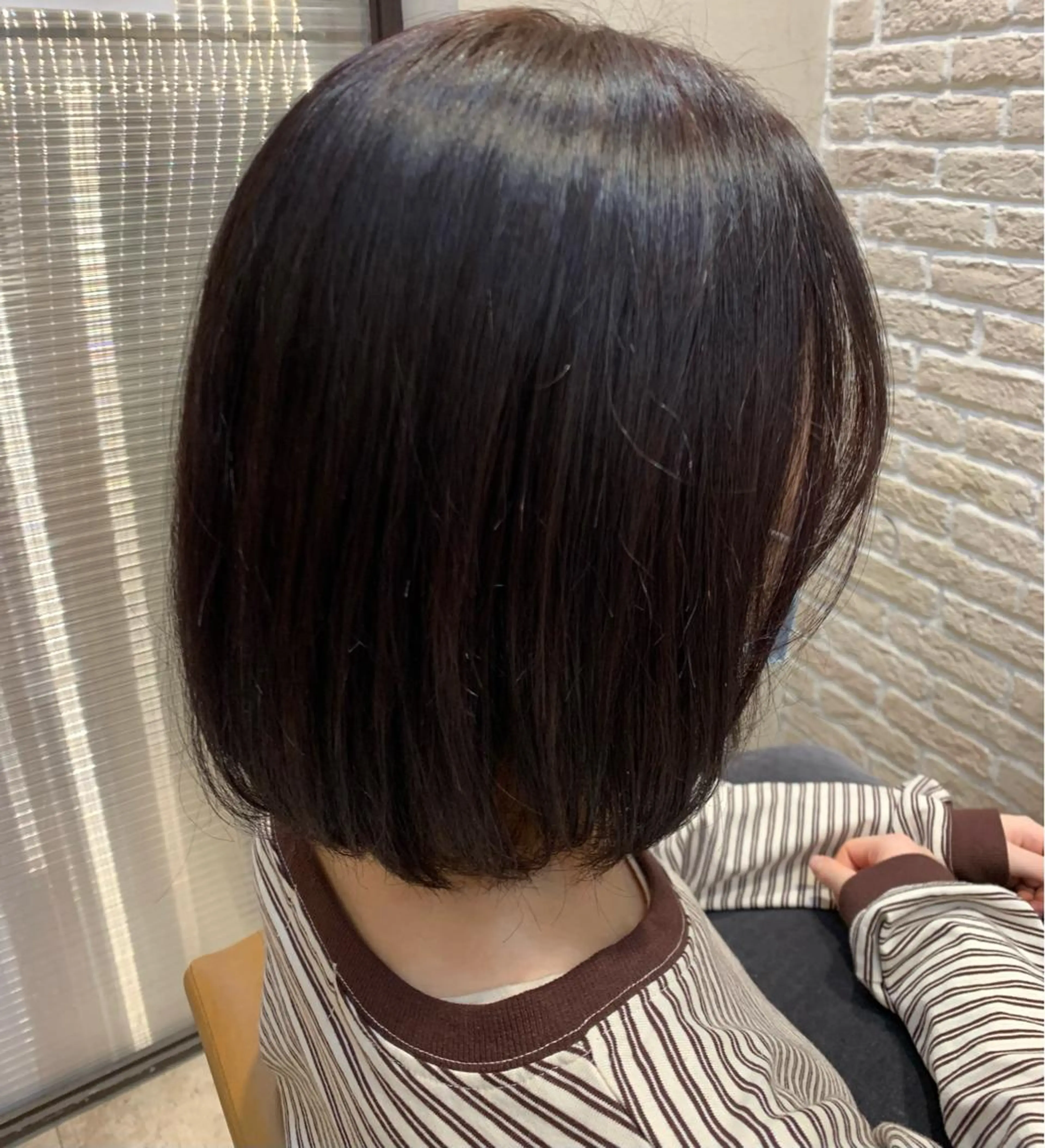 カラー バイオレットカラー Rina🪄 韓国風レイヤーcutのヘアスタイル