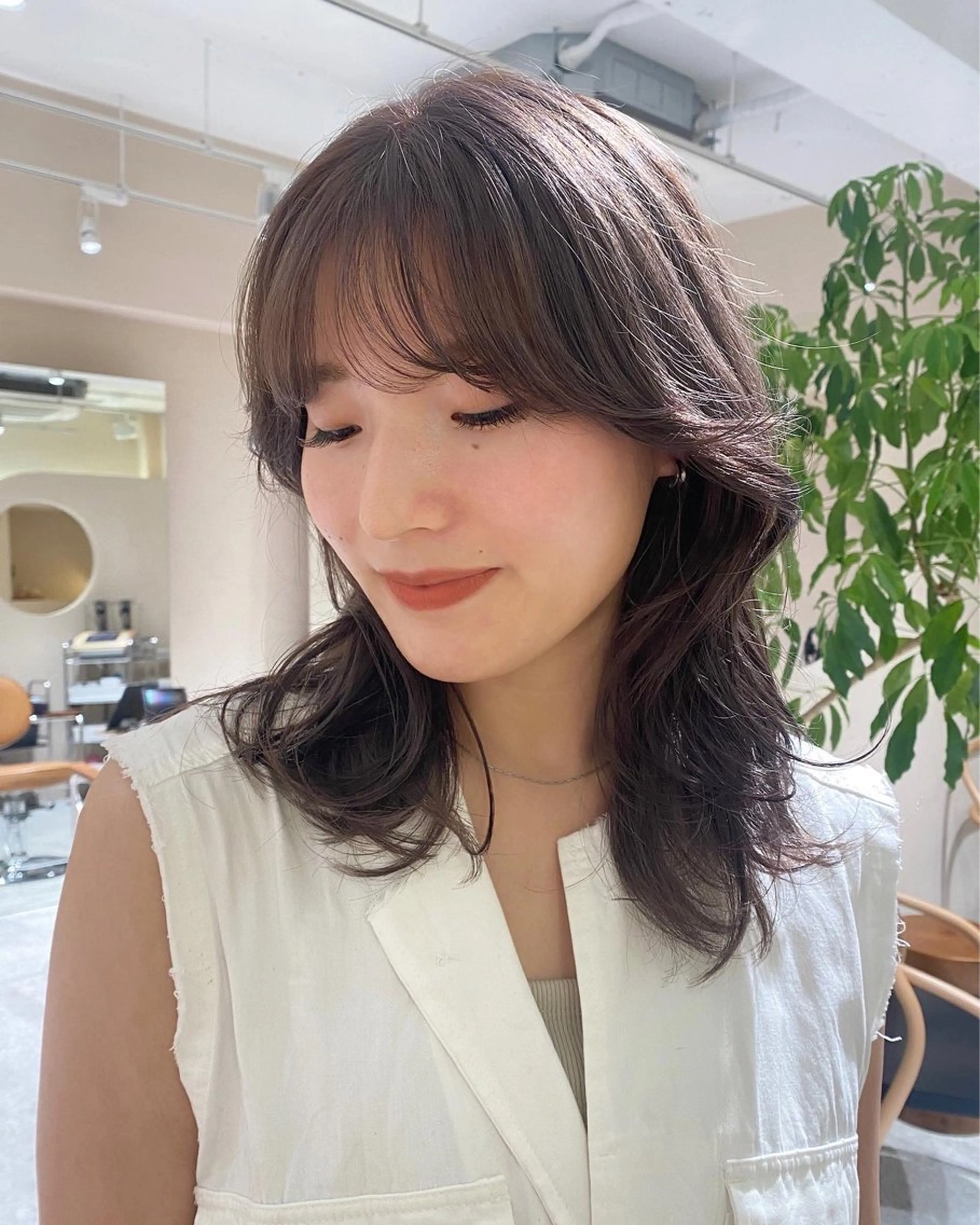 ミディアム Marina/表参道 /ヘアセット/暖色のヘアスタイル