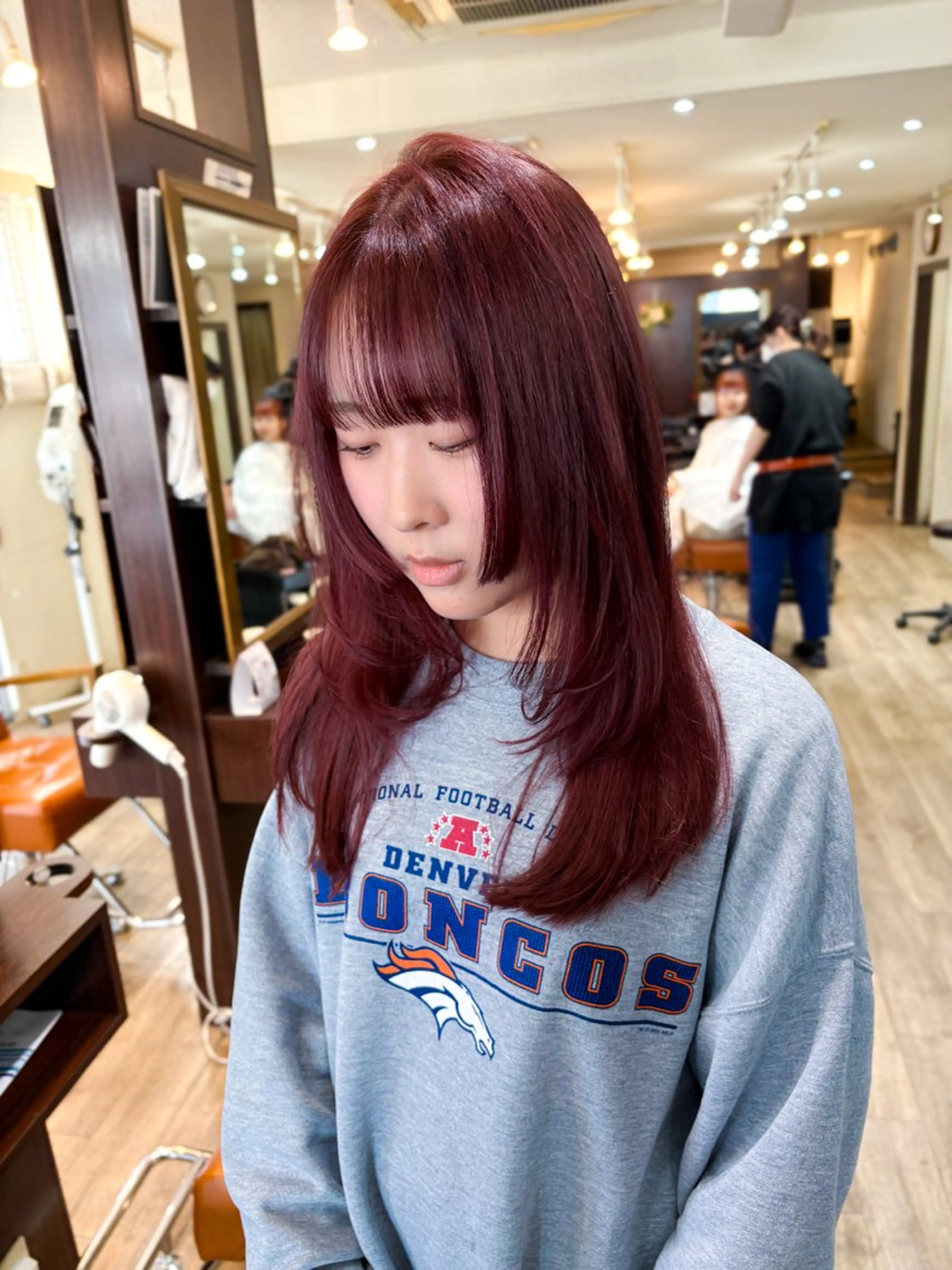 セミロング カラー enVOGUE🌀 宮本泰周のヘアスタイル