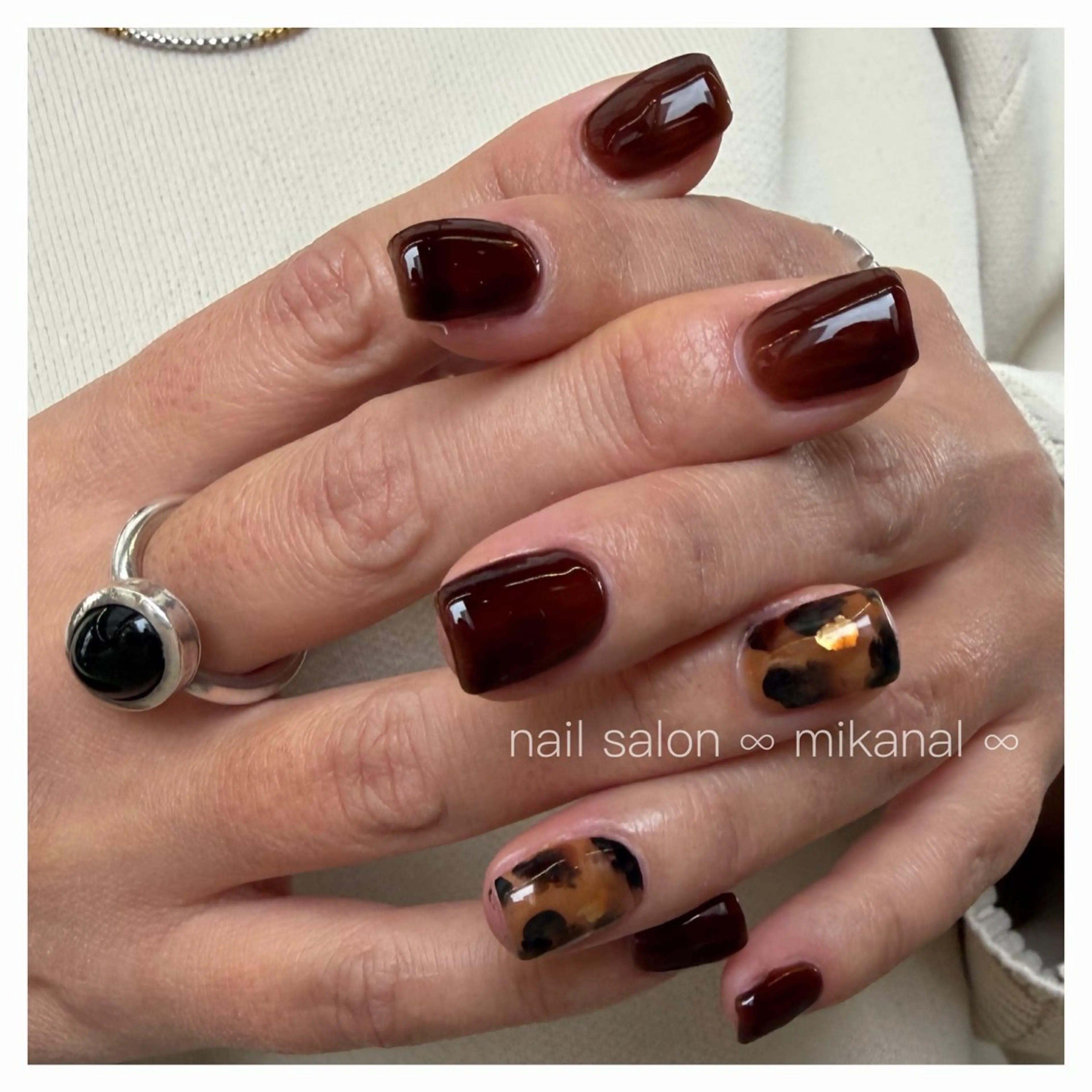 ネイル ハンドネイル フットネイル nailsalon ∞ ﾐｶﾅﾙ ∞のネイルデザイン
