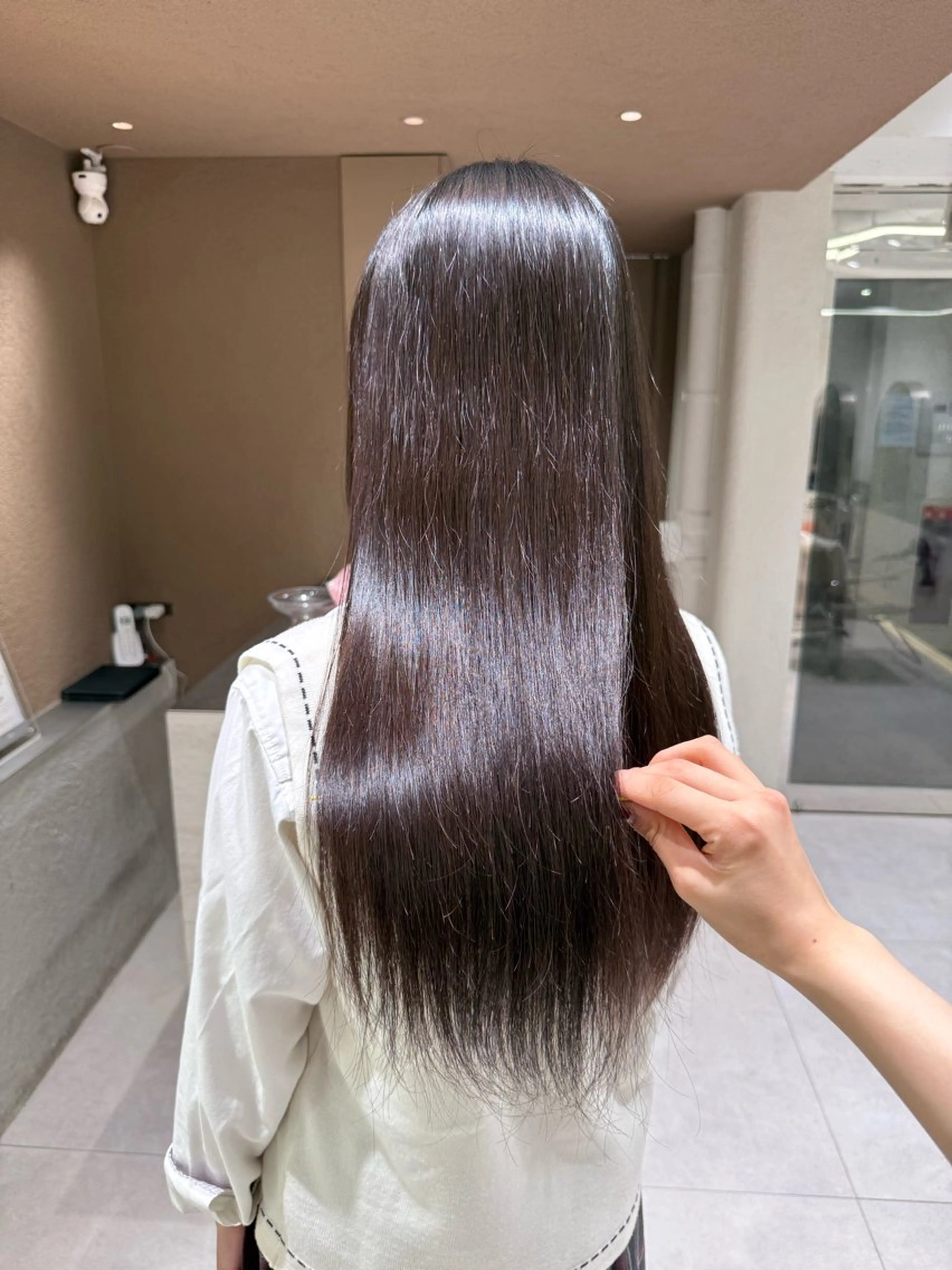 ロング 縮毛矯正 🎀髪質改善🎀 恵比寿/sayuのヘアスタイル
