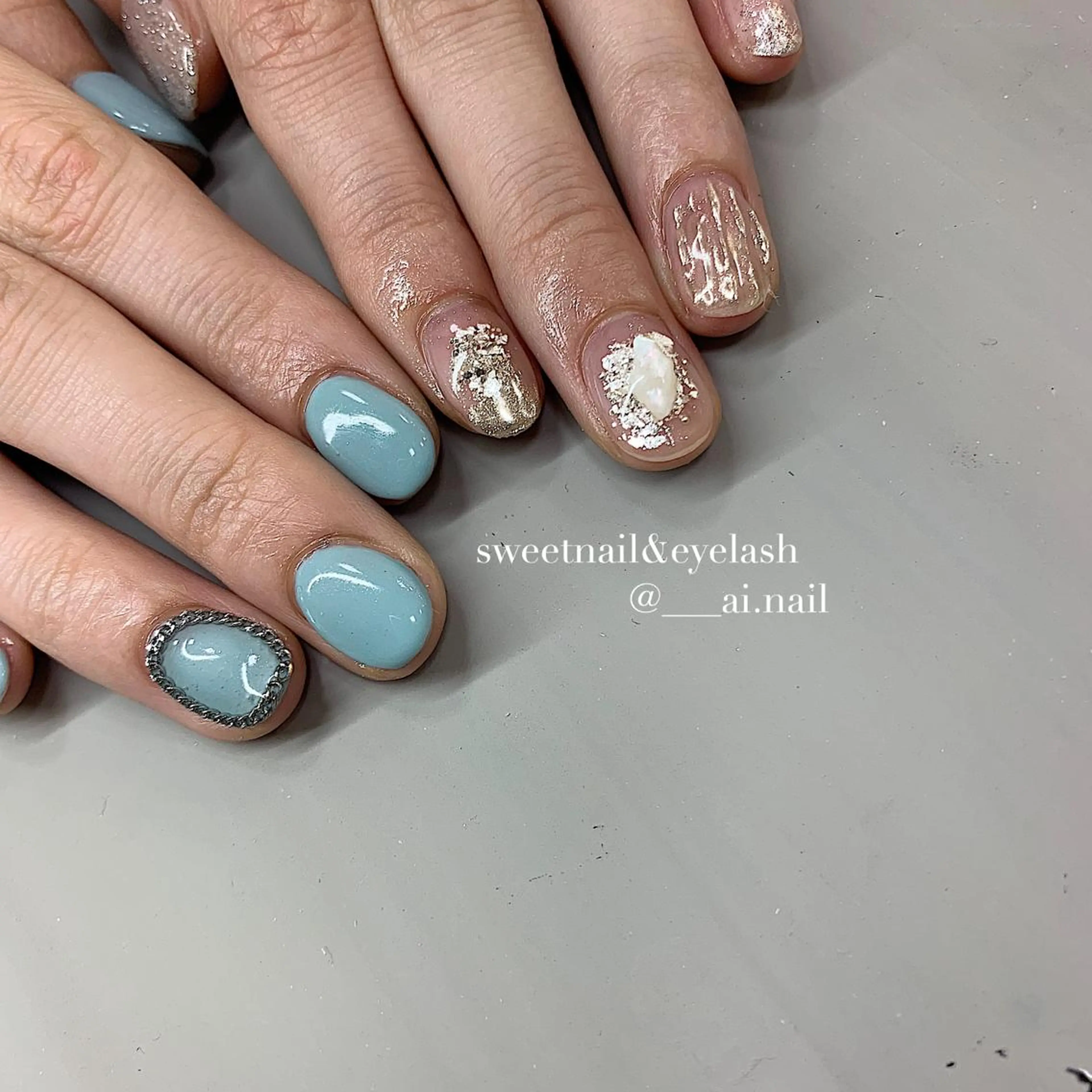 ネイル 🍃伏見 / soL nail / aiのネイルデザイン