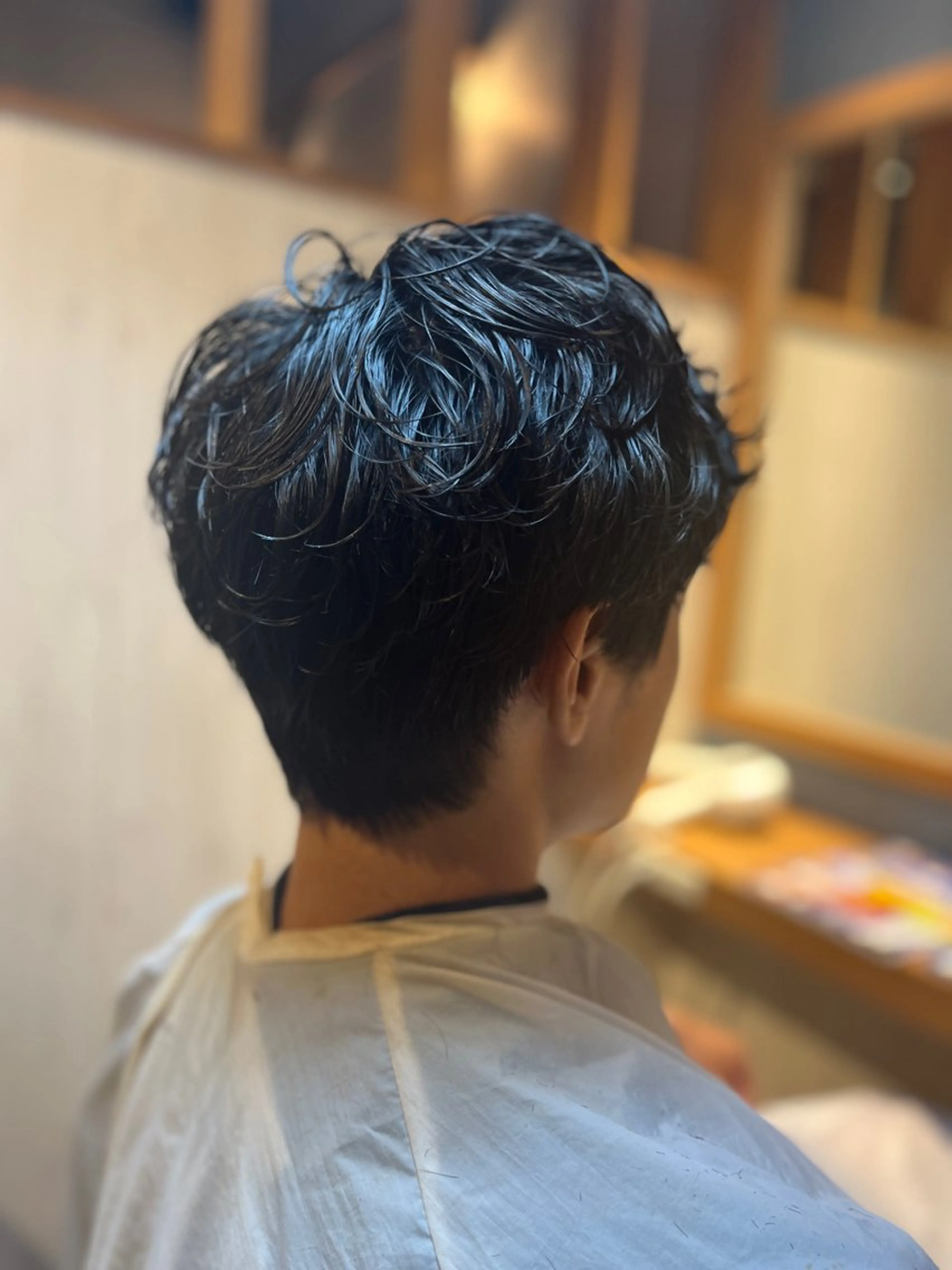 パーマ メンズ メンズパーマ ニュアンスパーマ 神野 楓のヘアスタイル