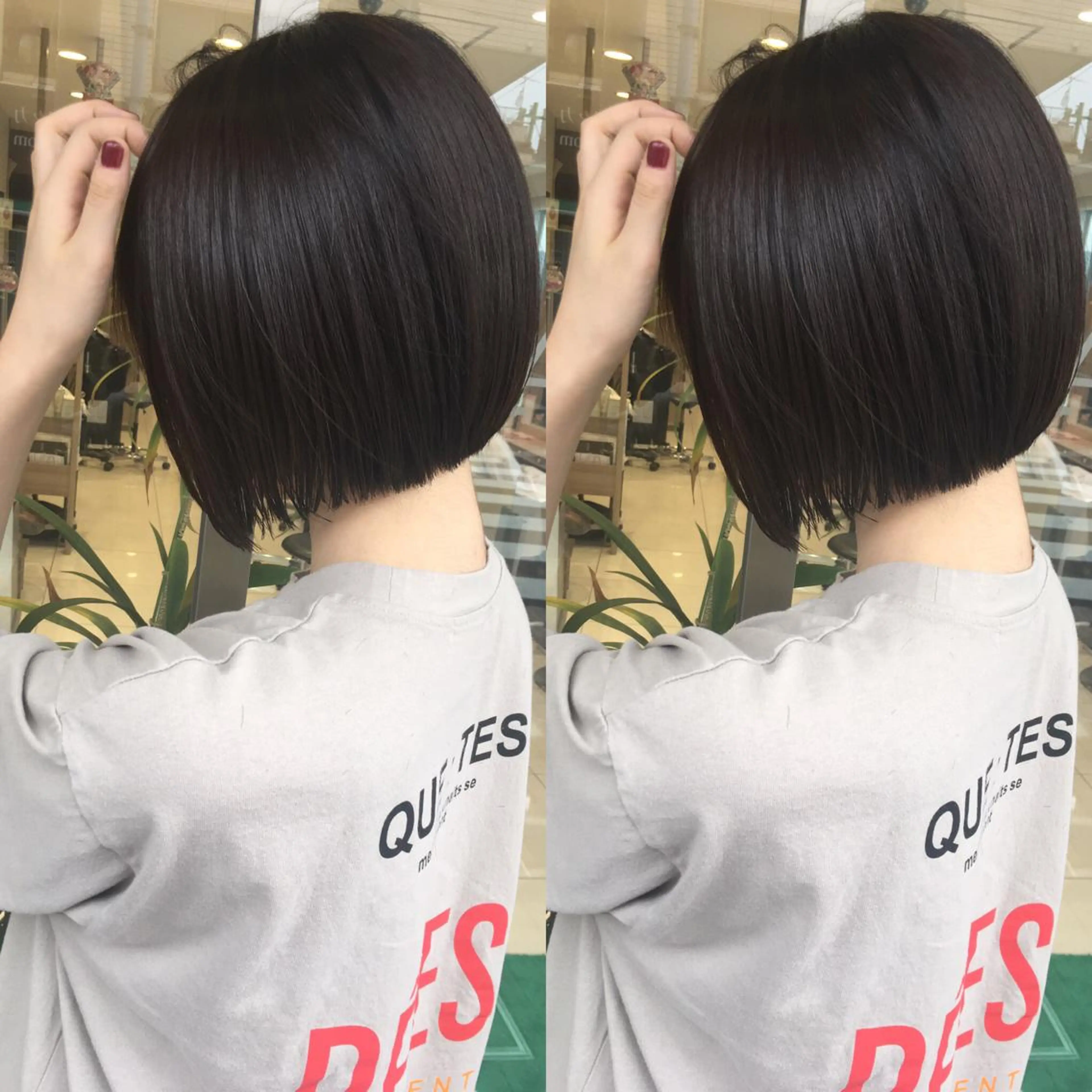 ショート ボブ 寺内 紳悟のヘアスタイル