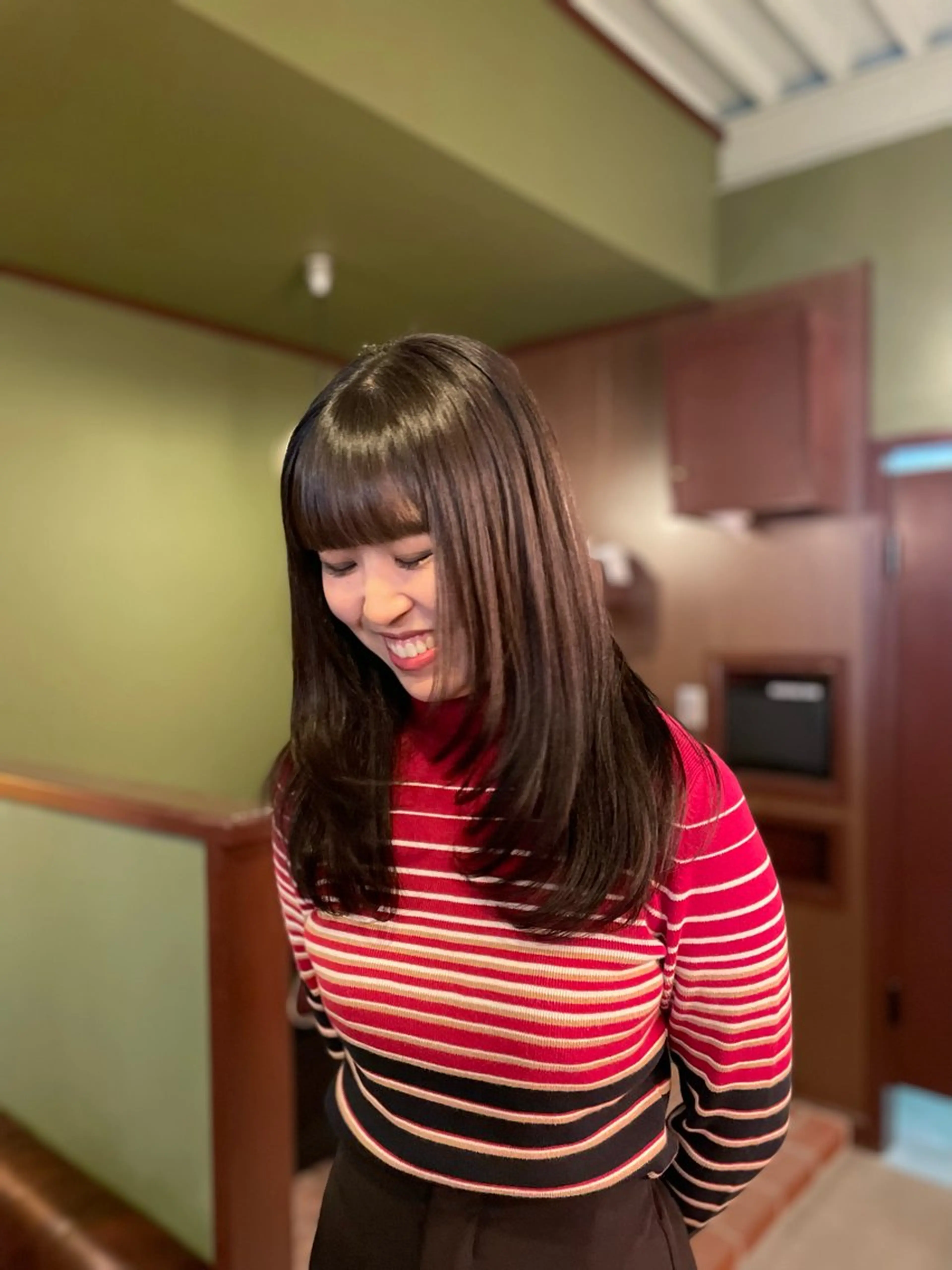 ロング カラー カット ヘアカラー トリートメント PATH-hair. storeのヘアスタイル