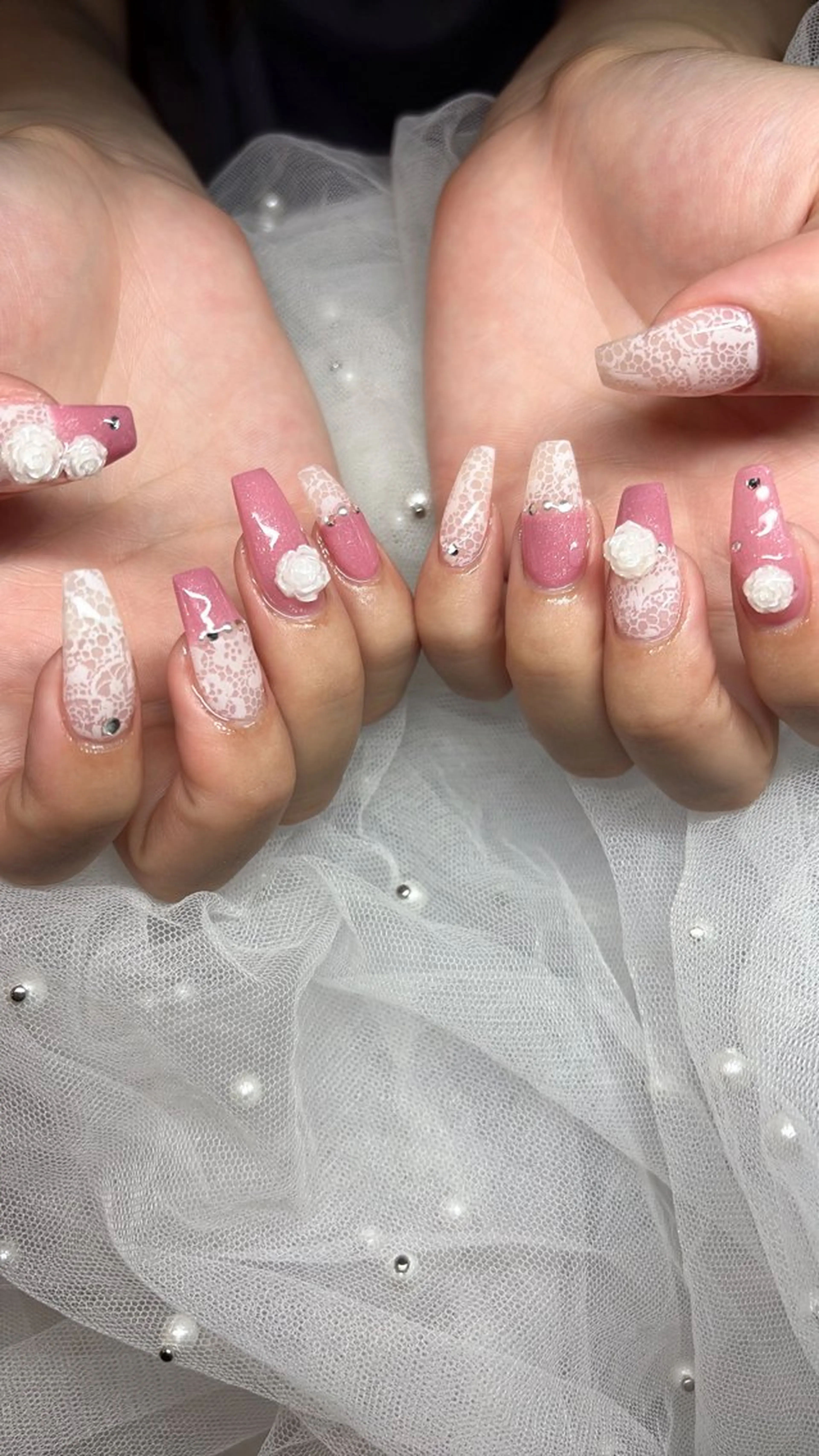 ネイル レース 持ち込み happiness nailのネイルデザイン