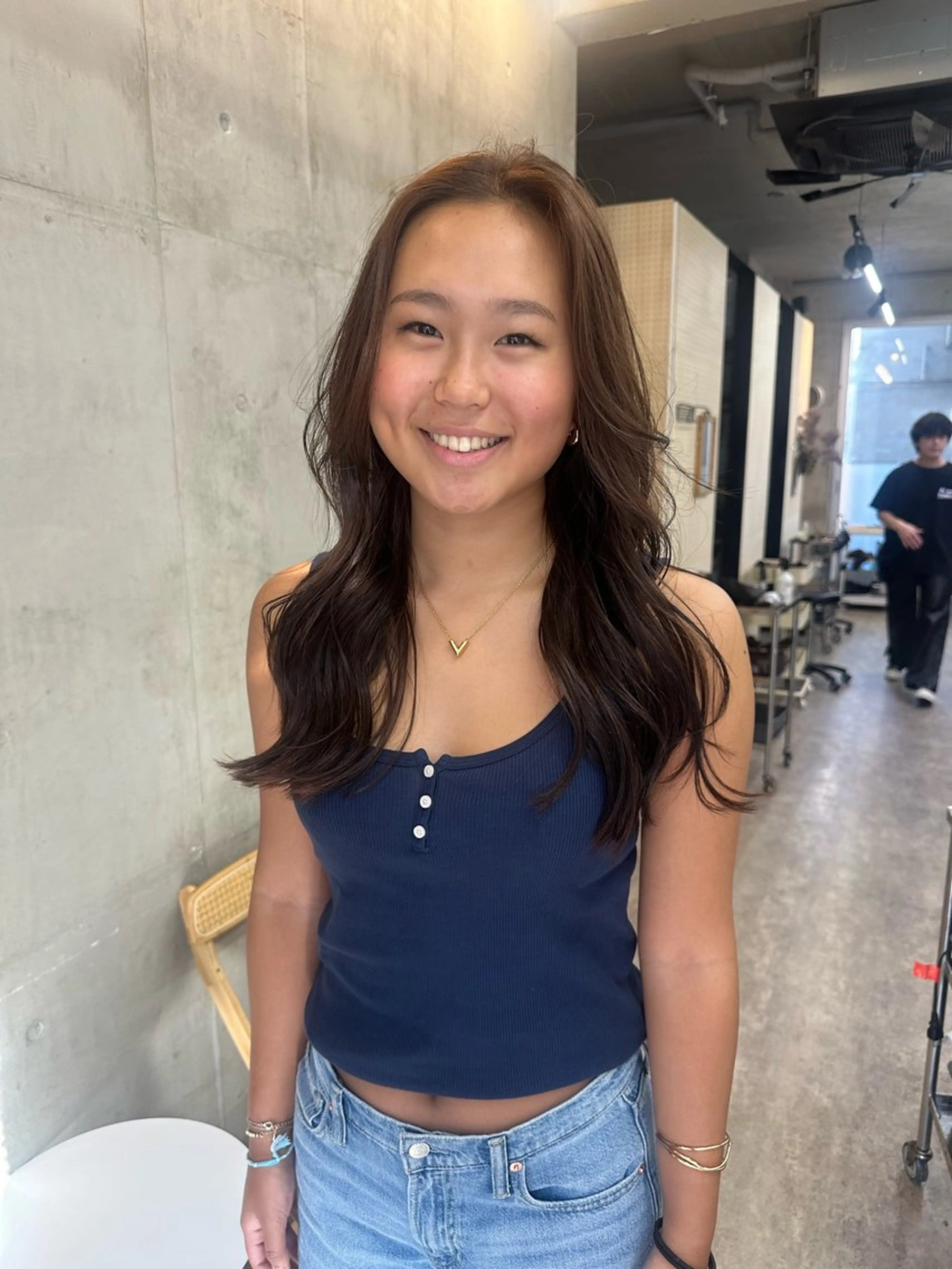 ロング カラー ベージュカラー ブリーチ ブラウンカラー ケアブリーチ グレージュ カット ヘアカラー トリートメント カットモデル募集中 ／HARUKA🎀のヘアスタイル