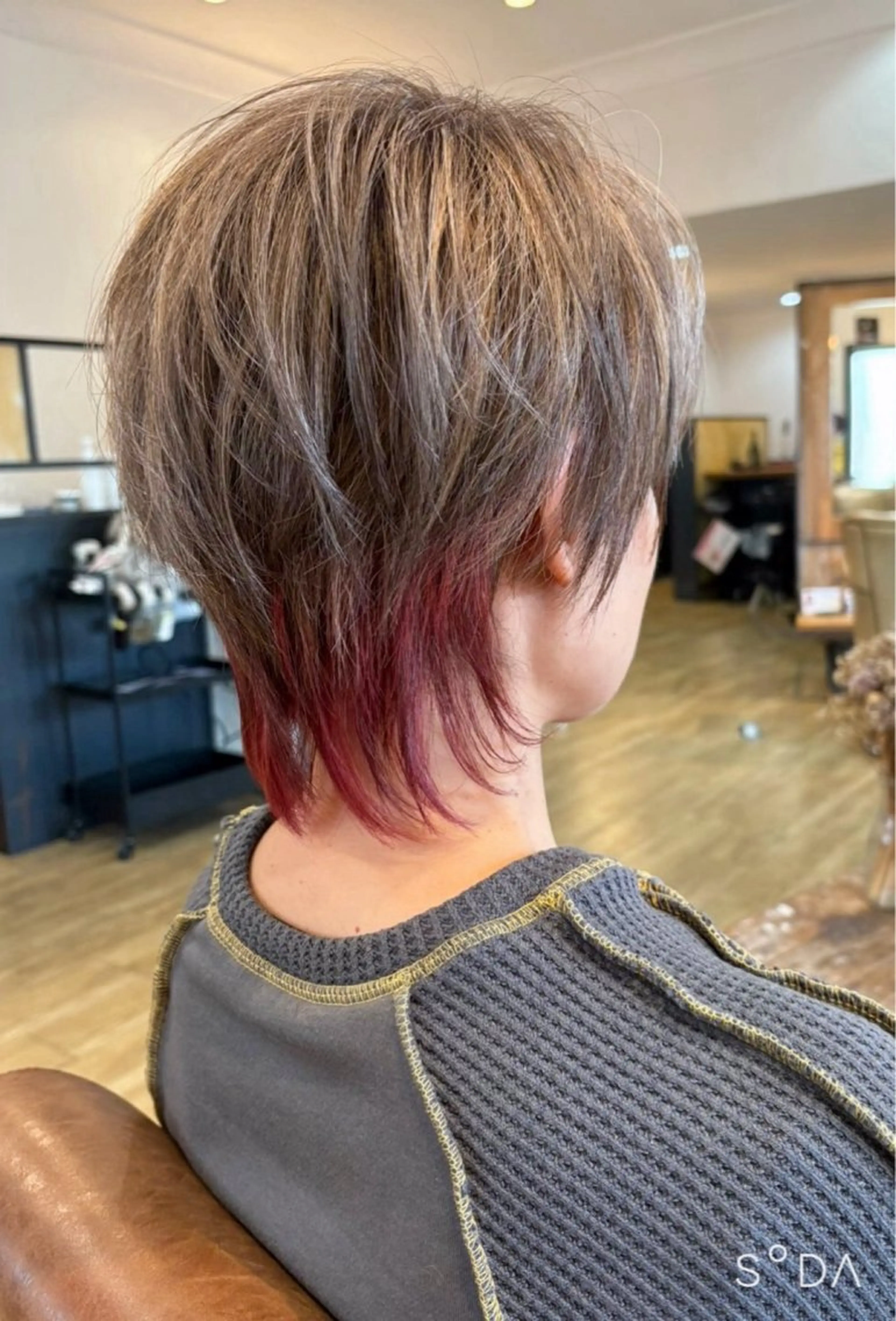 ショート 上坪 あずさのヘアスタイル