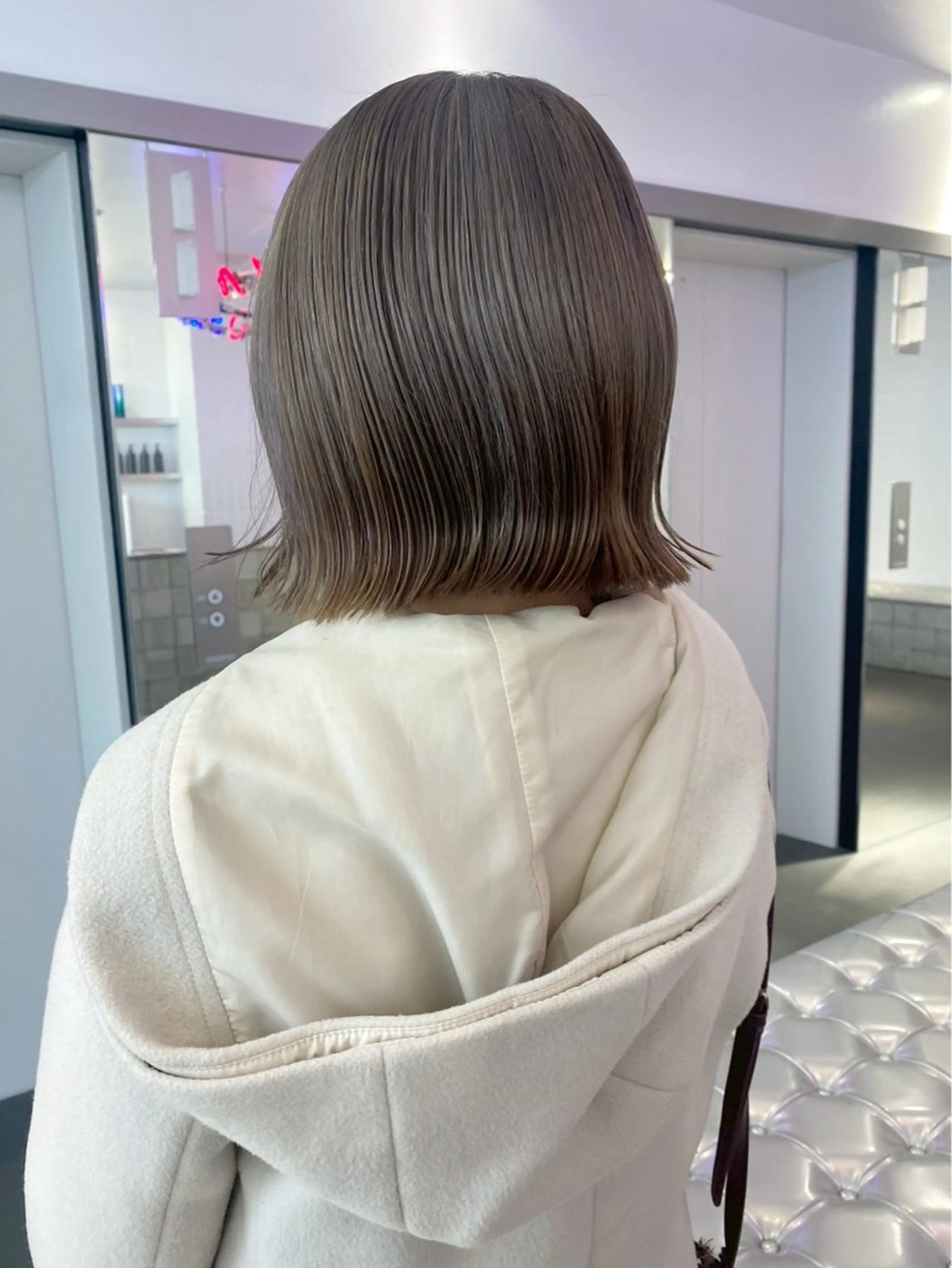 カラー 畑野 釉梨南のヘアスタイル