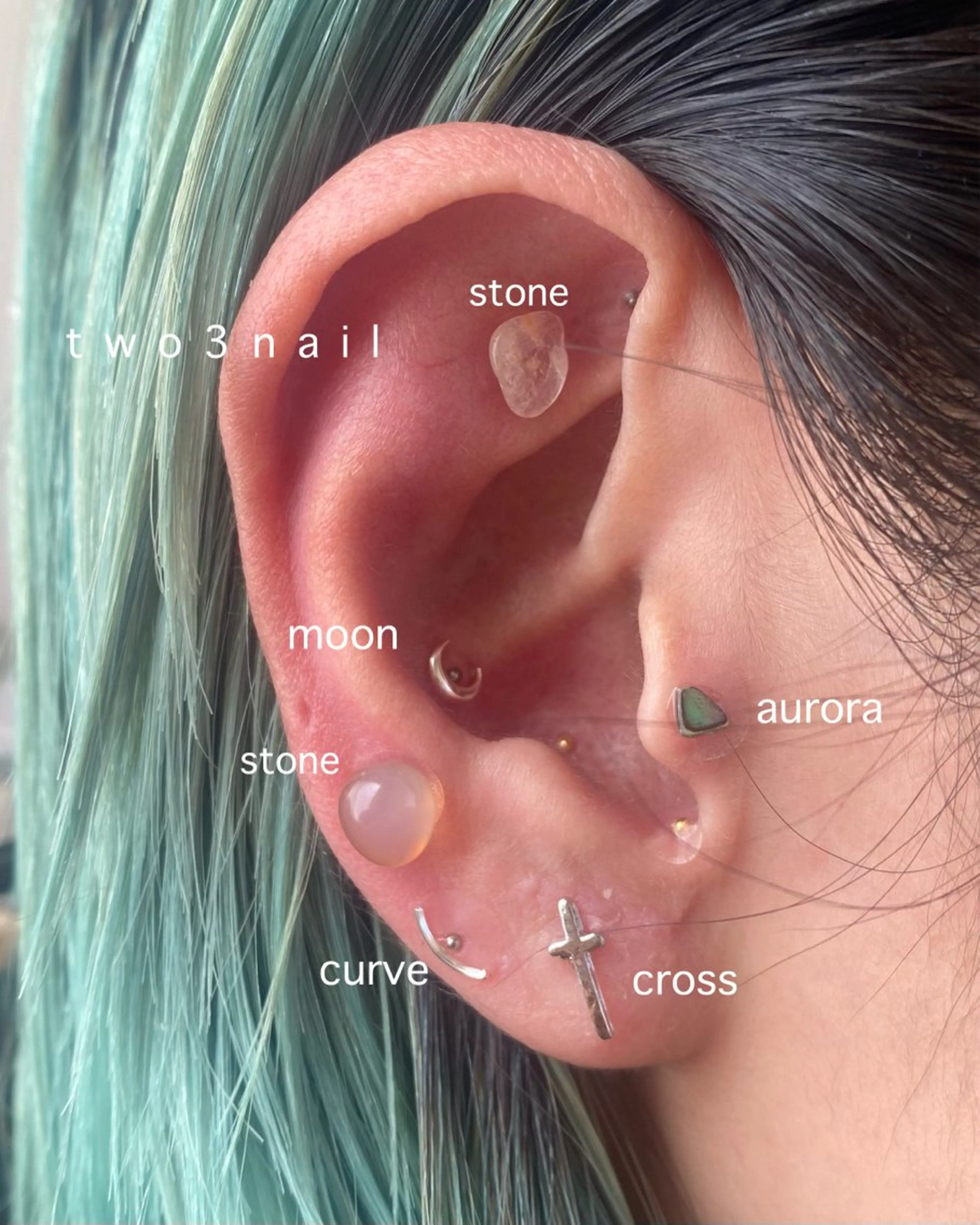 two 3 nailのネイルデザイン