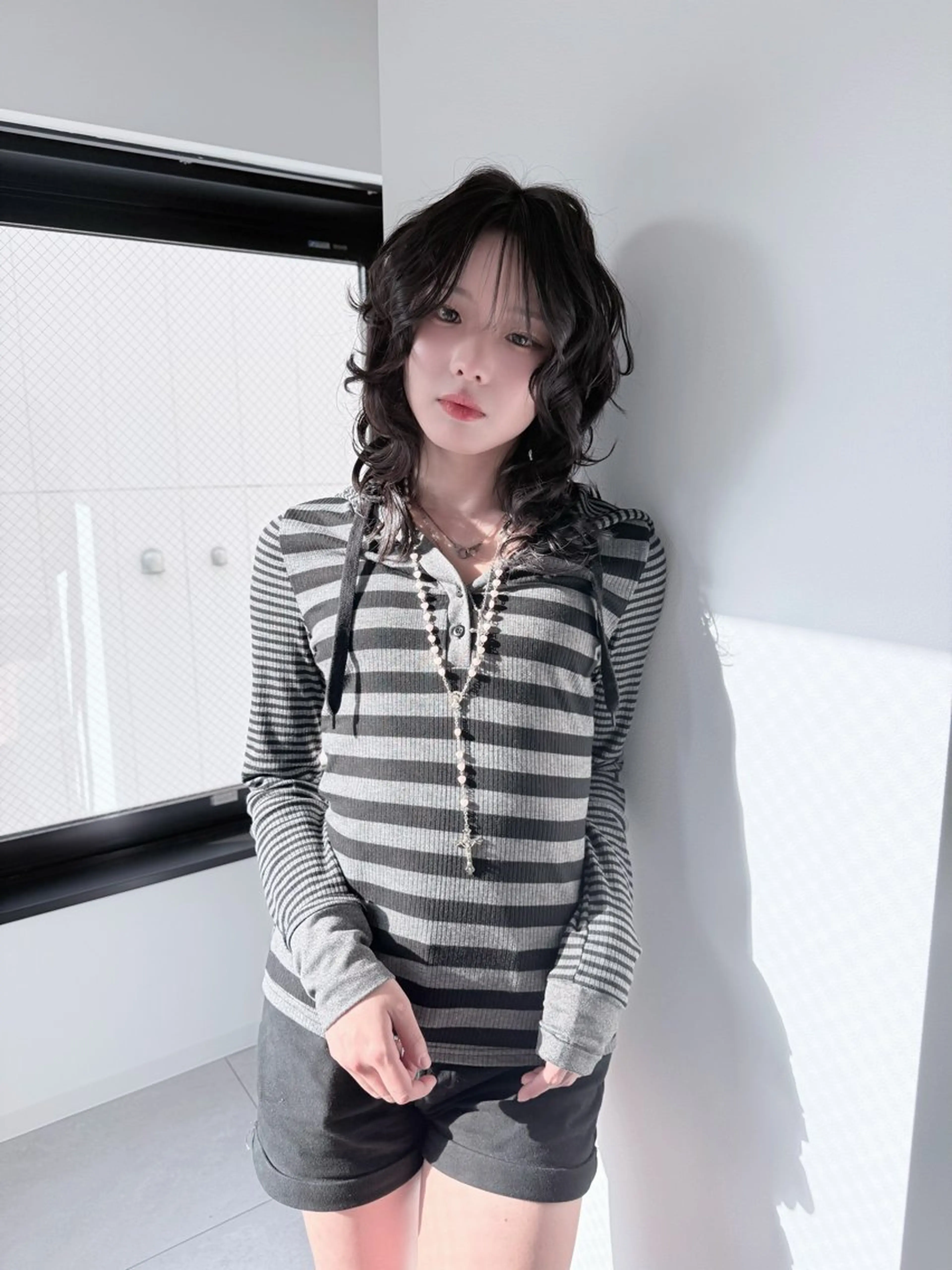 ミディアム 五島 拓海のヘアスタイル